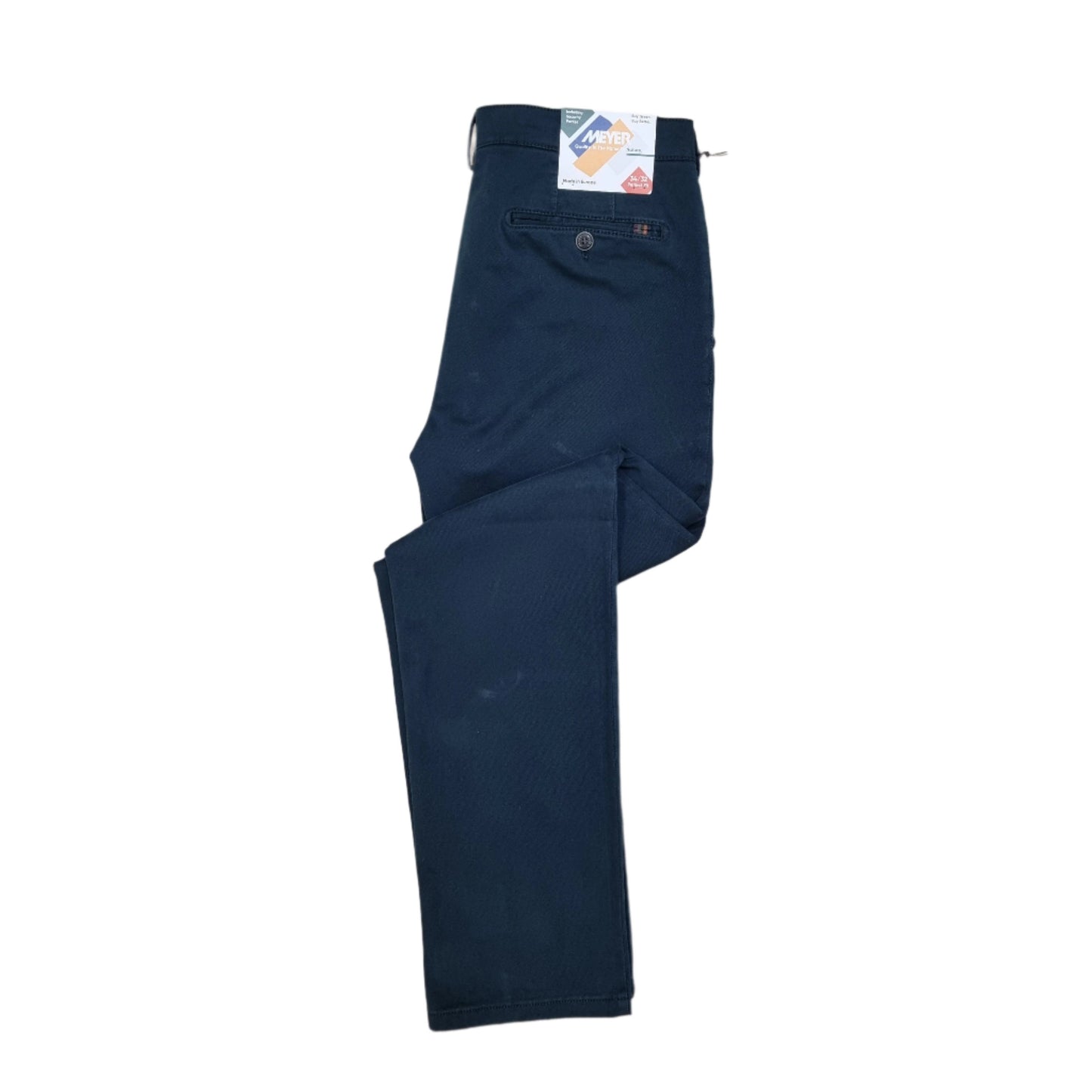 Meyer Cotton Trousers - Rio - Dark Blue (28)