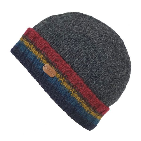 Kusan Beanie - Charcoal Teal