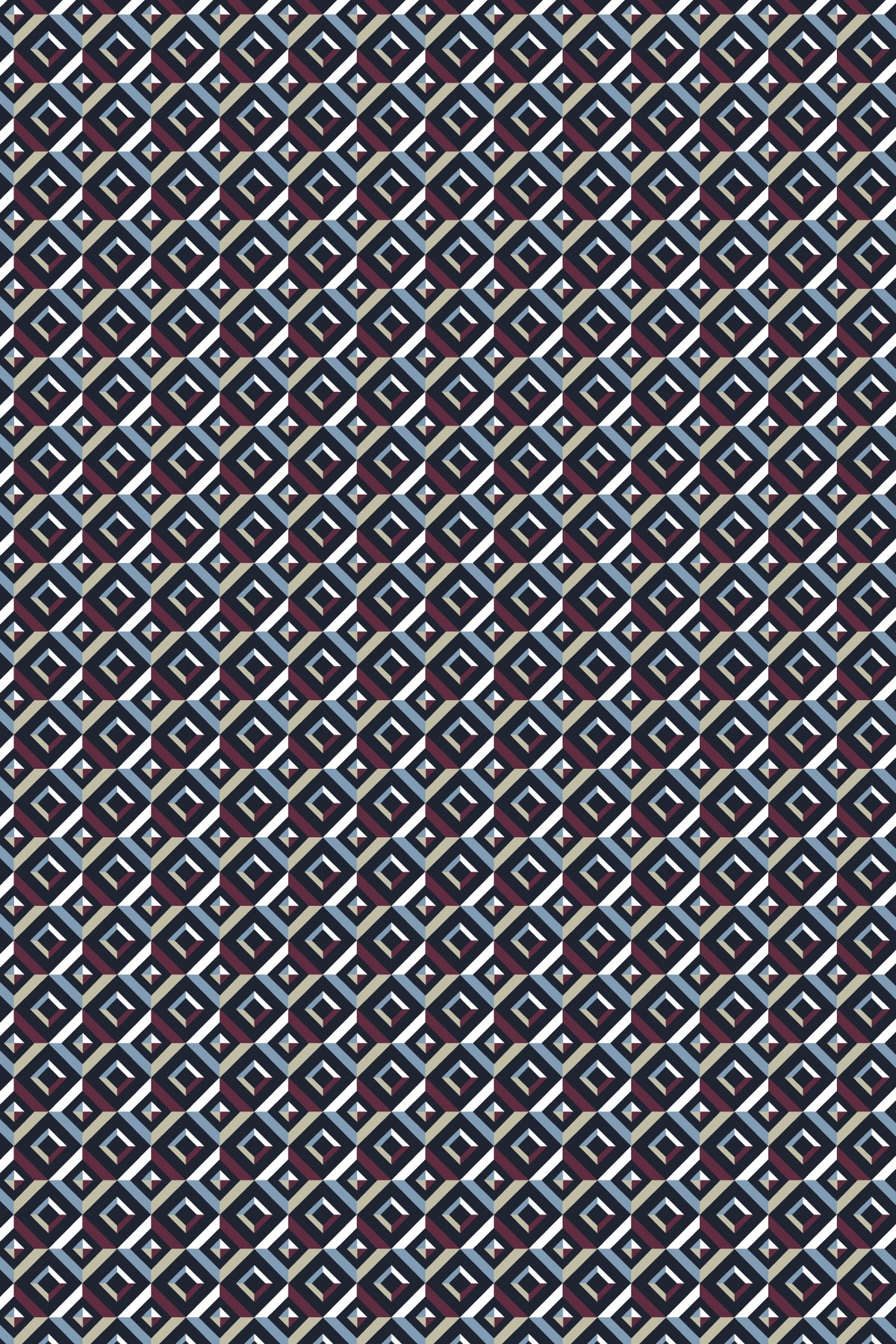RB Boston Shirt - Franklin - Red Graphic Tiles