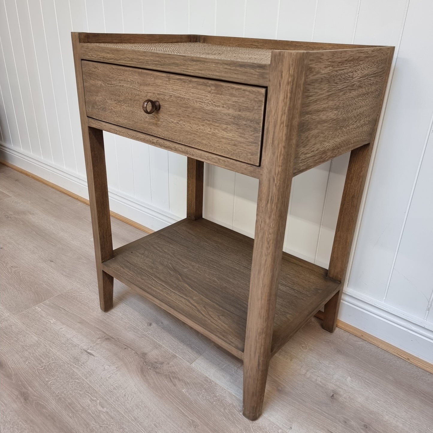 Chesterton Side Table with Drawer - Natural