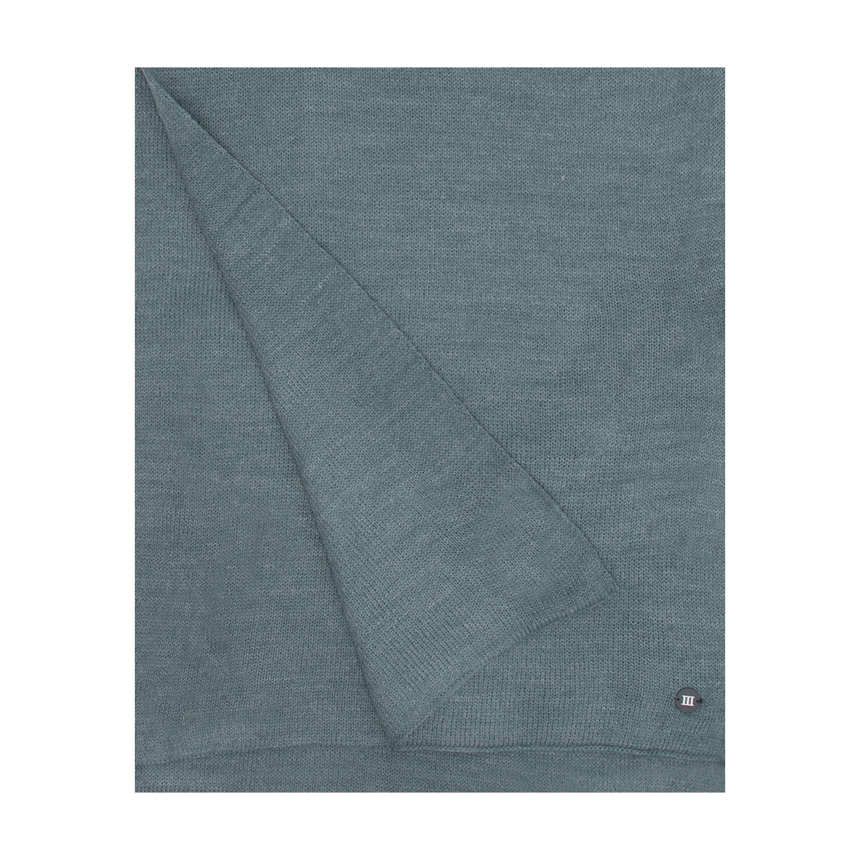 Tresanti Fine Knitted Scarf - Snow - Blue
