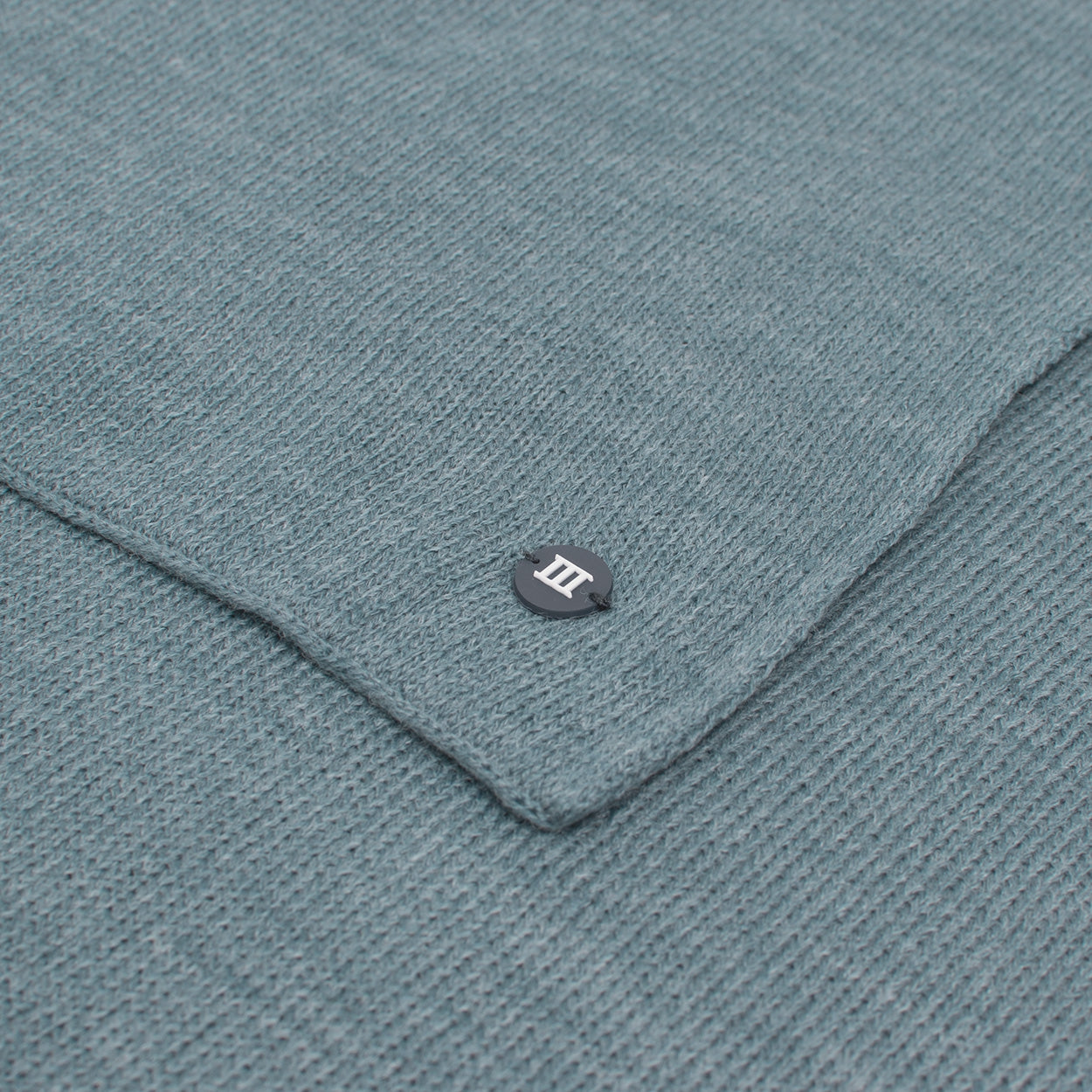 Tresanti Fine Knitted Scarf - Snow - Blue