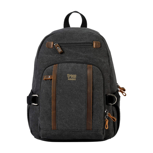 Troop Backpack (TRP0256) - Black (Stone Washed)