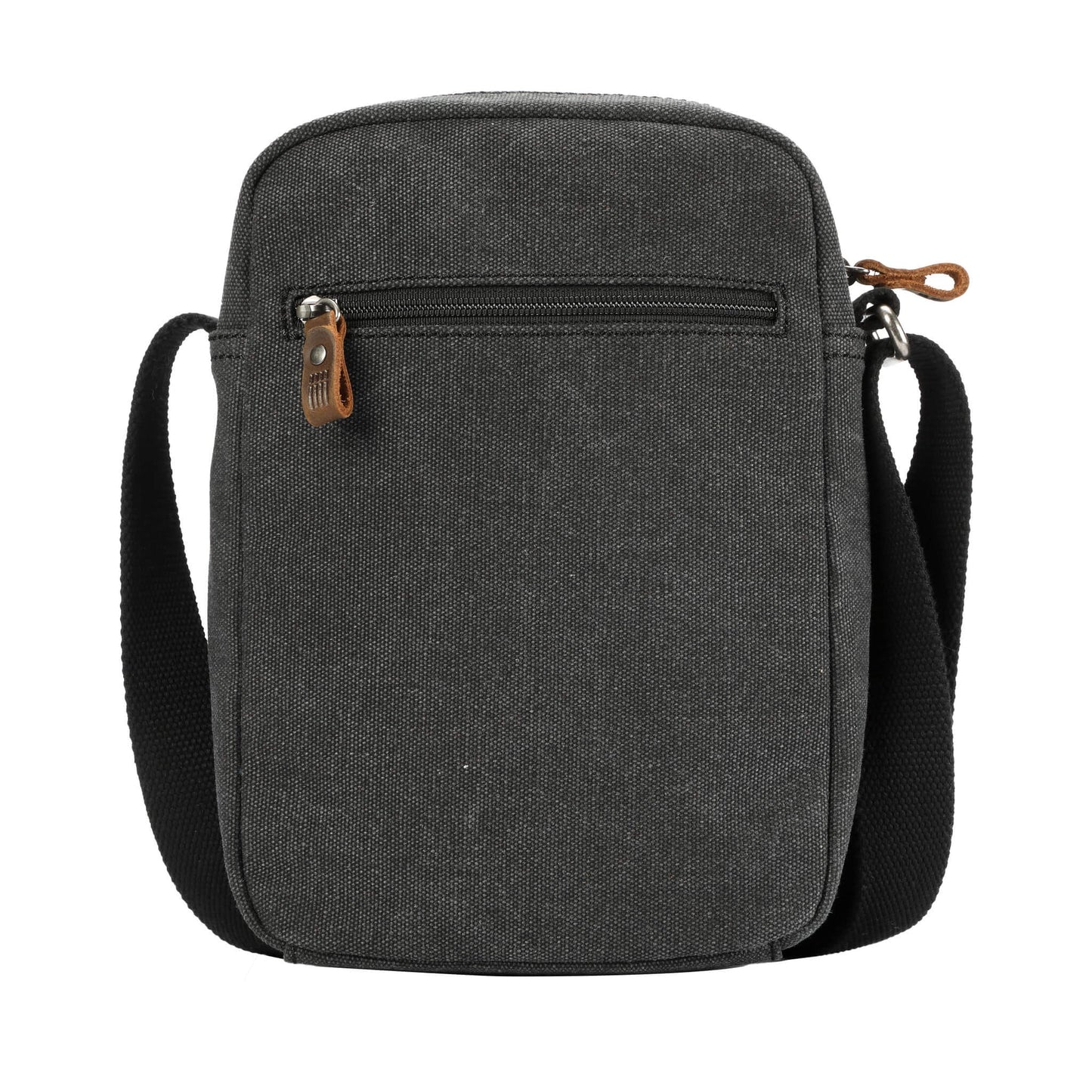 Troop Across Body Bag (TRP0370) - Black (Stone Washed)