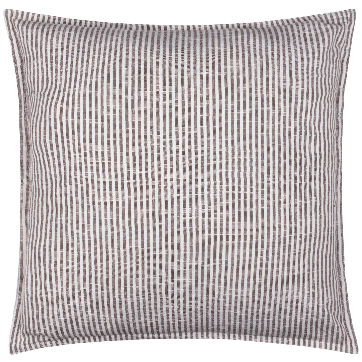 Truro Stripe Cushion Cover - Chocolate