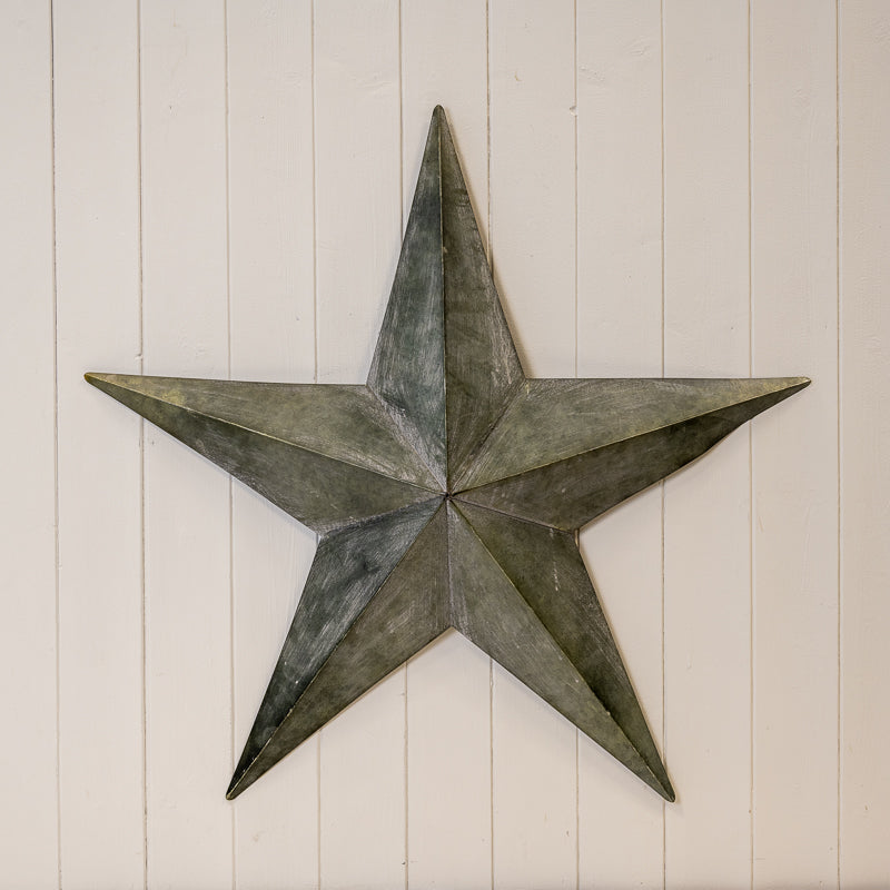 Natural Grey Metal Star (Large)