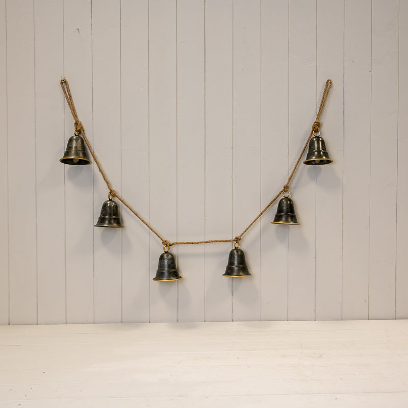 Metal Hanging Bell Garland
