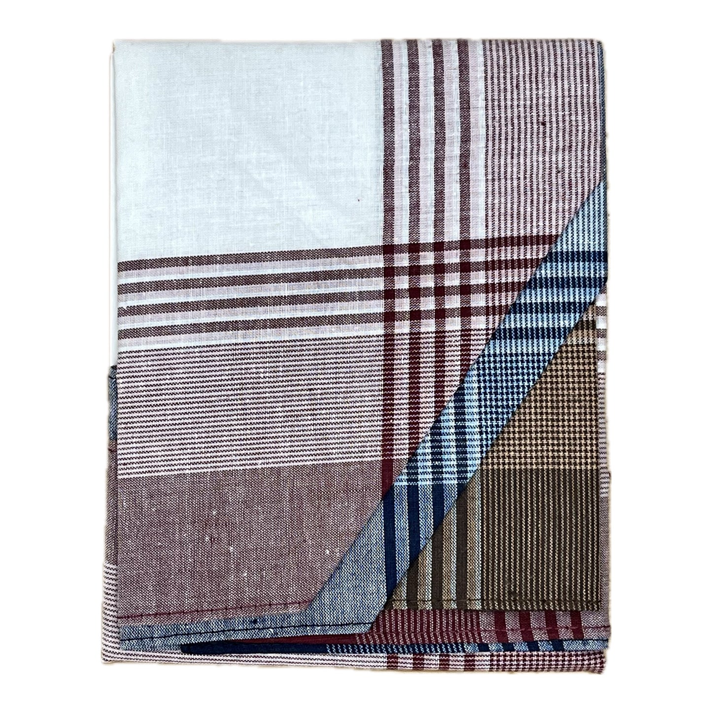 Zazzi Handkerchiefs - Coloured Check (Pack of 3)