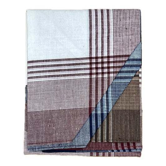 Zazzi Handkerchiefs - Coloured Check (Pack of 3)