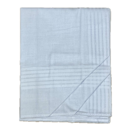 Zazzi Handkerchiefs - Plain White (Pack of 3)