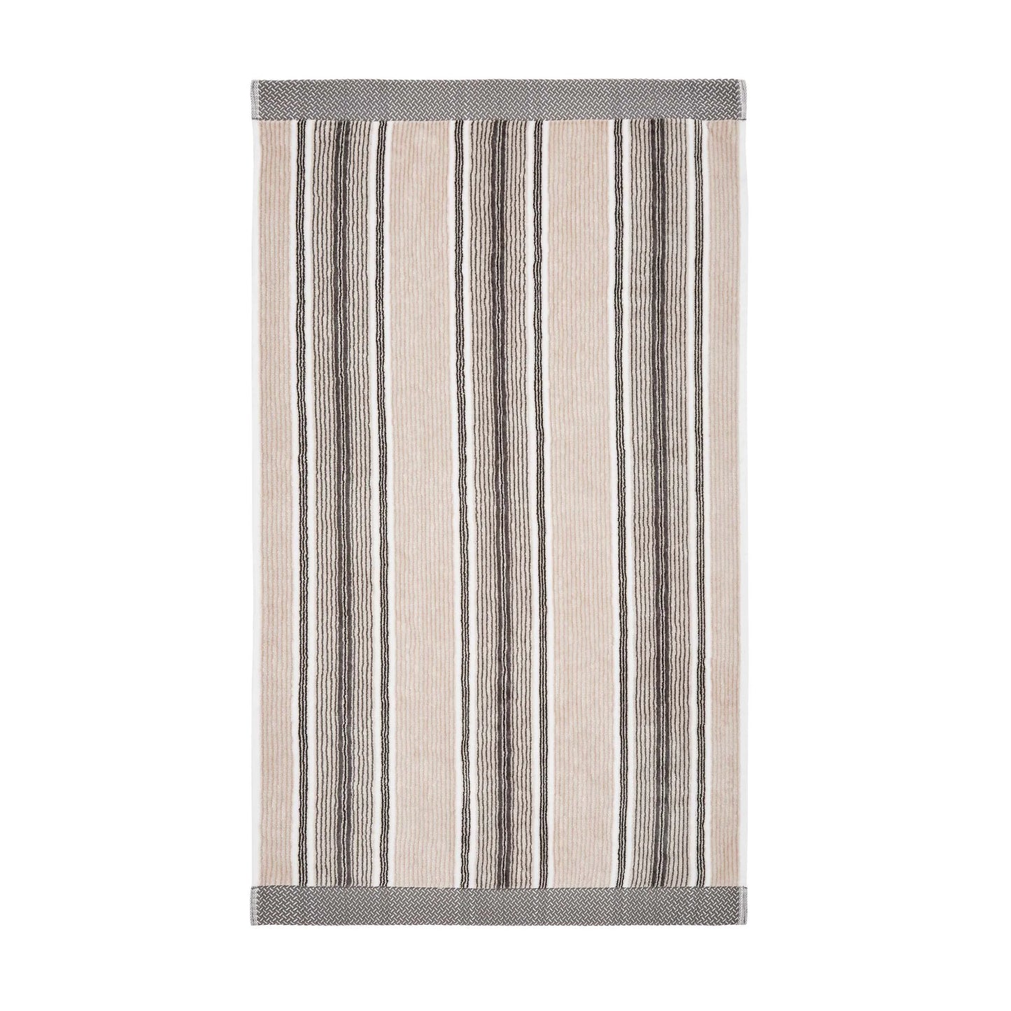 Florence Towel - Charcoal & Linen
