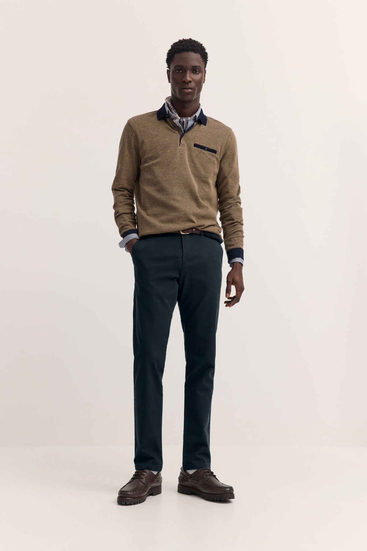 Bugatti Chinos - Navy (CA6)