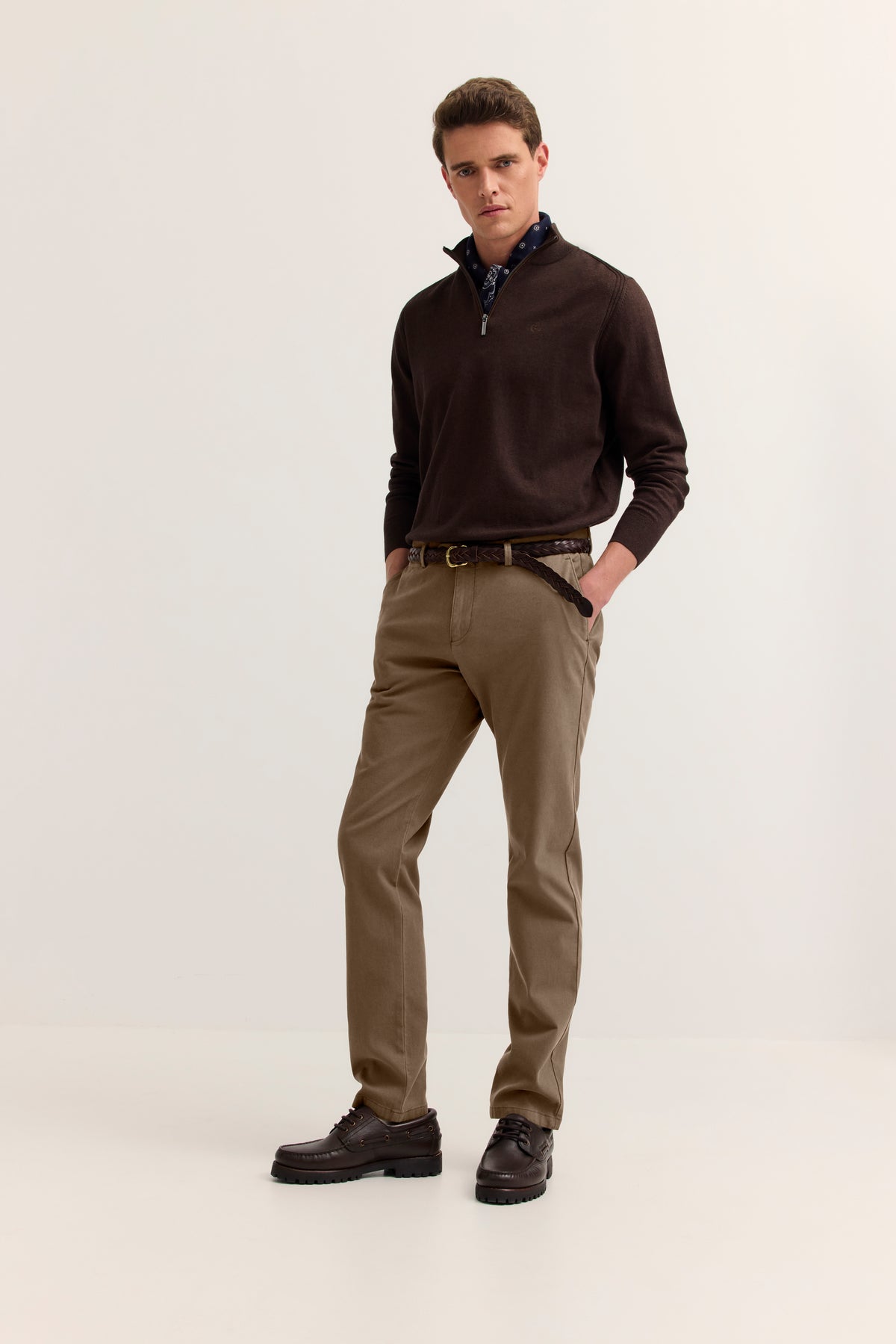 Bugatti Chinos - Cappuccino (CA6)