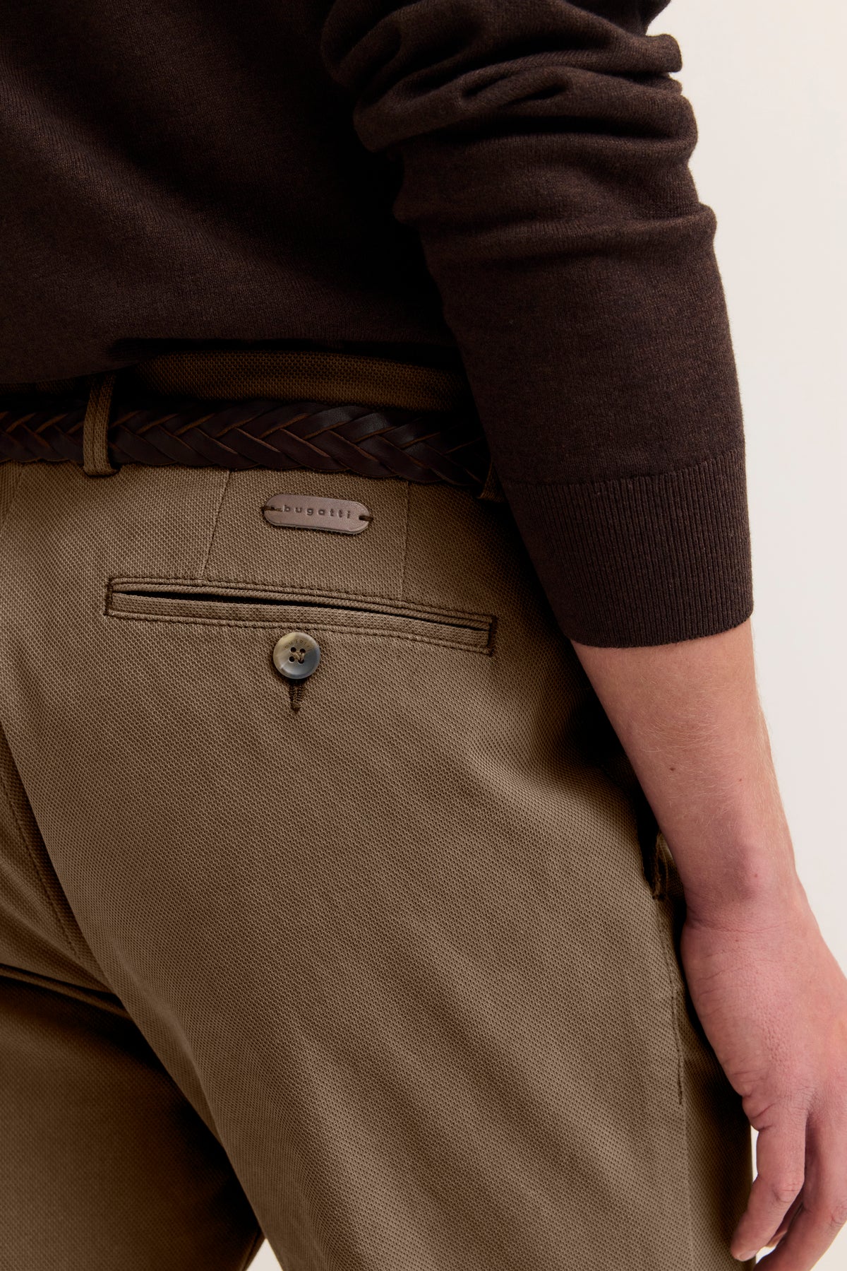 Bugatti Chinos - Cappuccino (CA6)