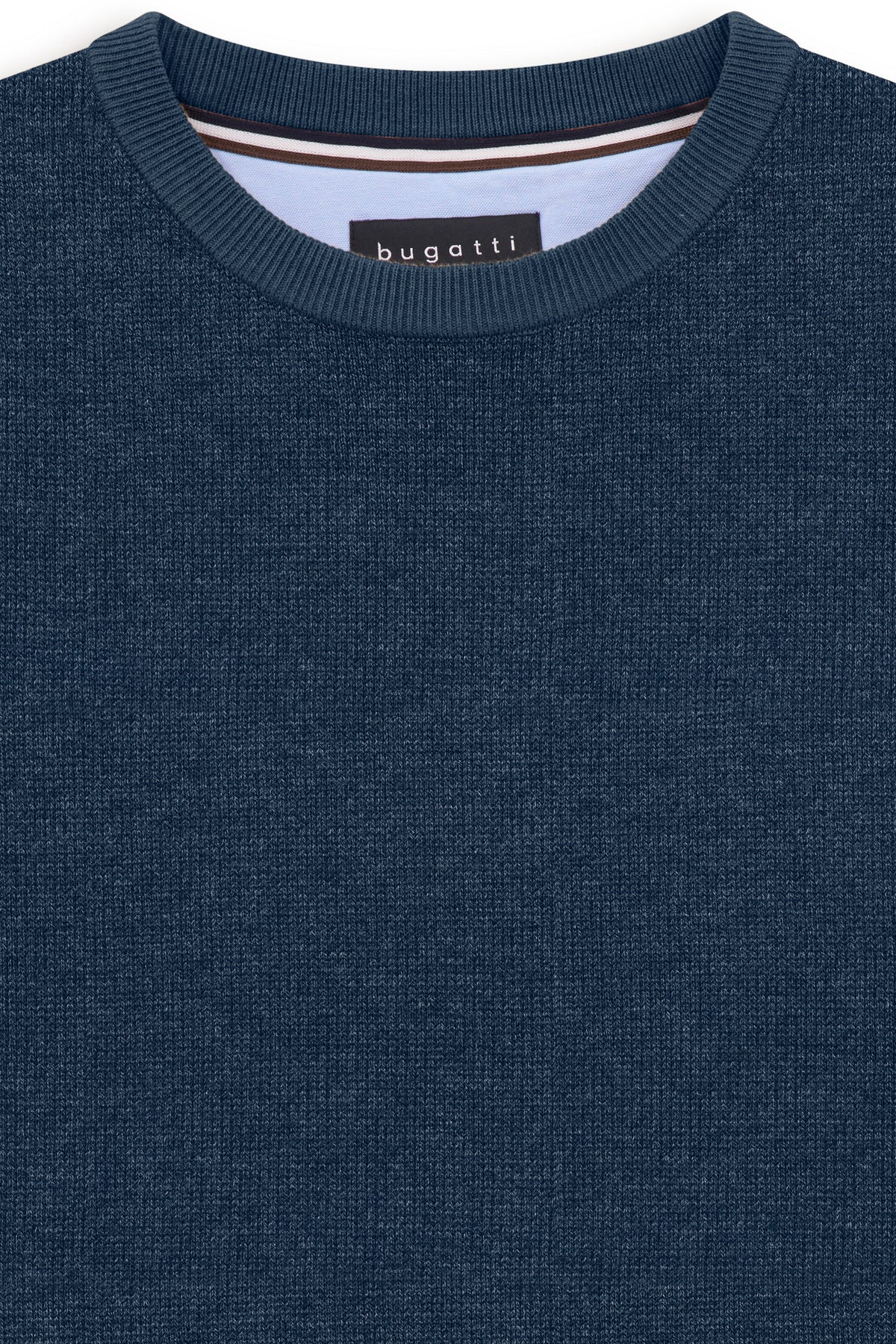 Bugatti Round Neck Knitwear - Navy