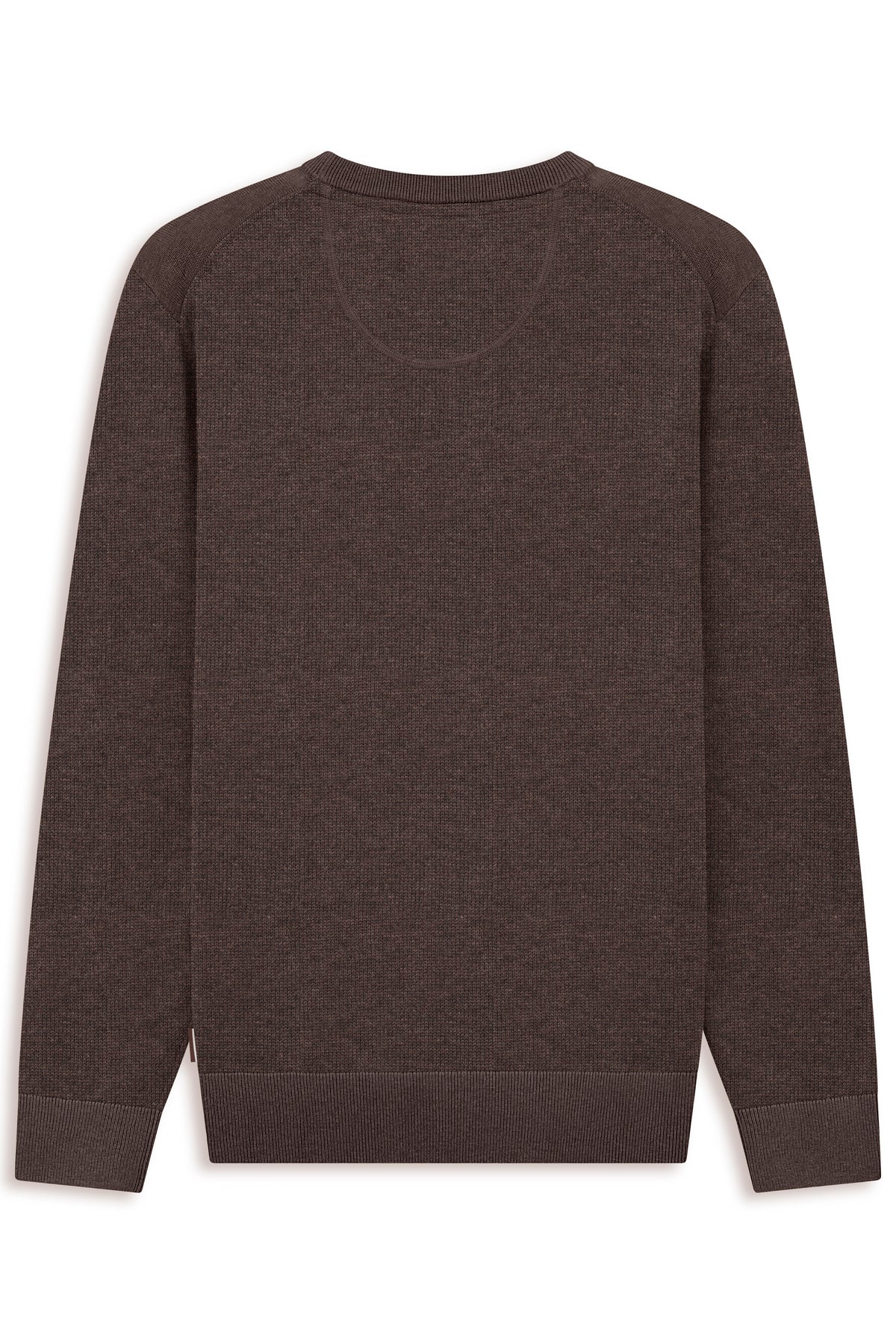 Bugatti Round Neck Knitwear - Brown