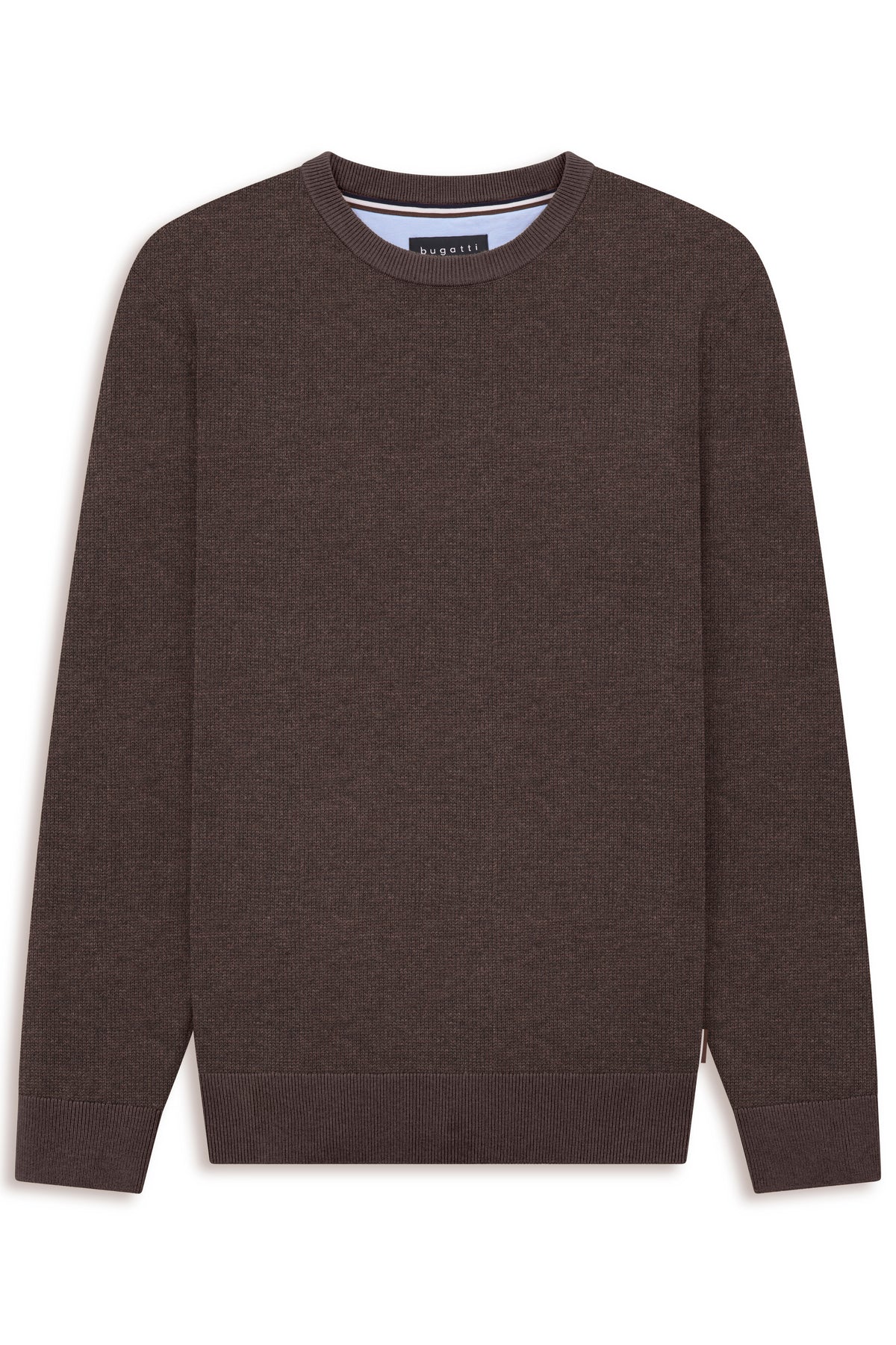 Bugatti Round Neck Knitwear - Brown