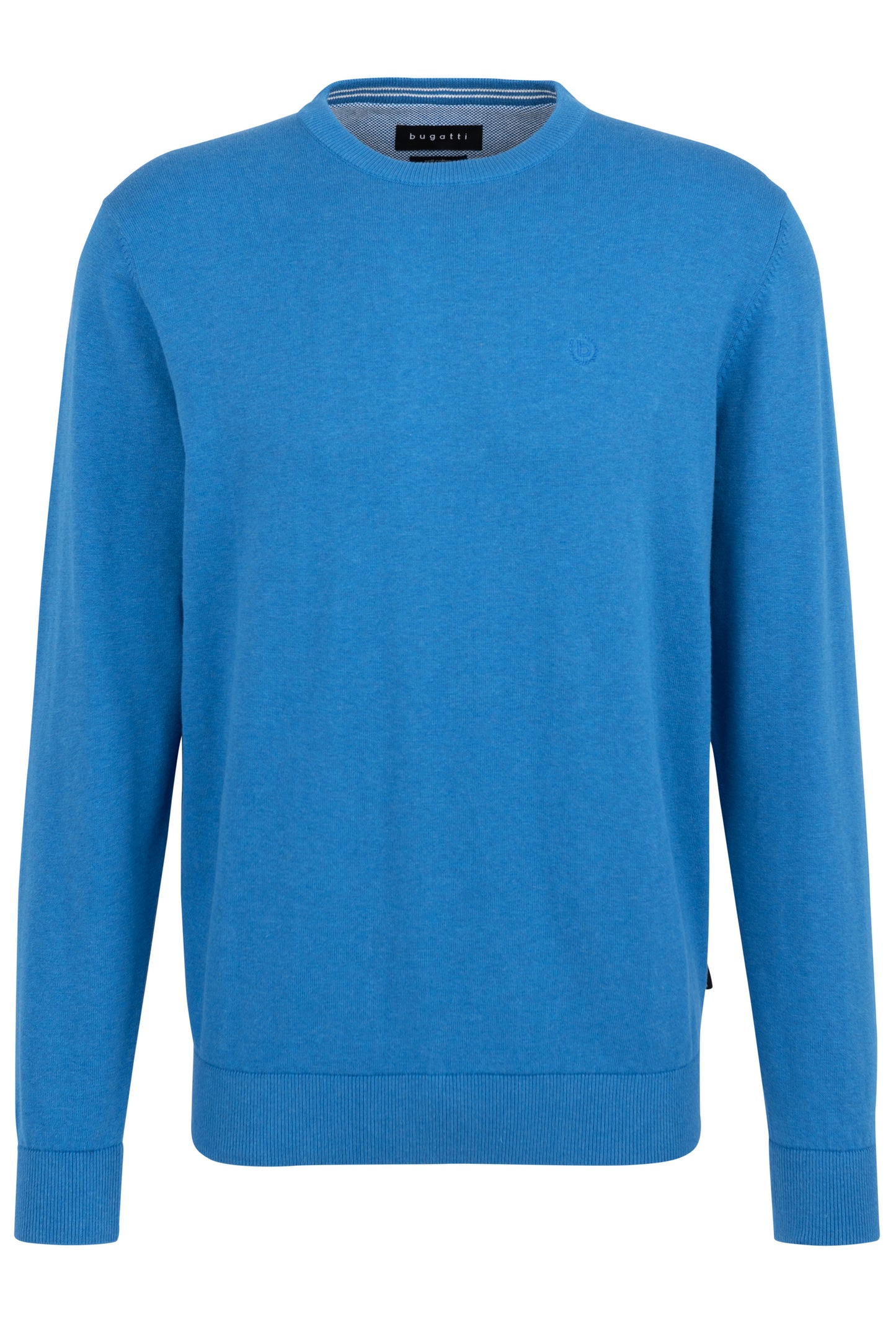 Bugatti Round Neck Knitwear - Blue