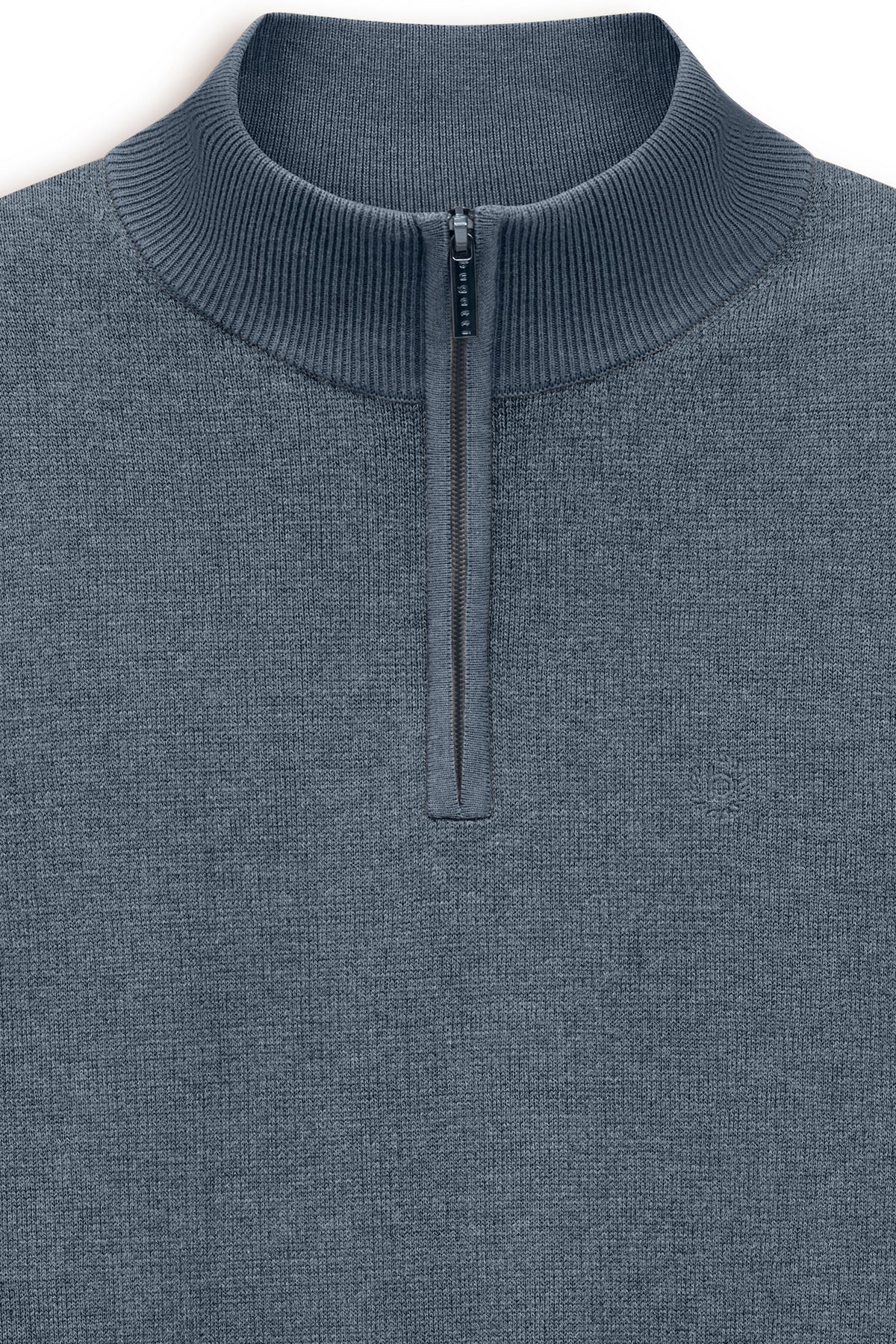 Bugatti Quarter Zip Knitwear - Air Force Blue