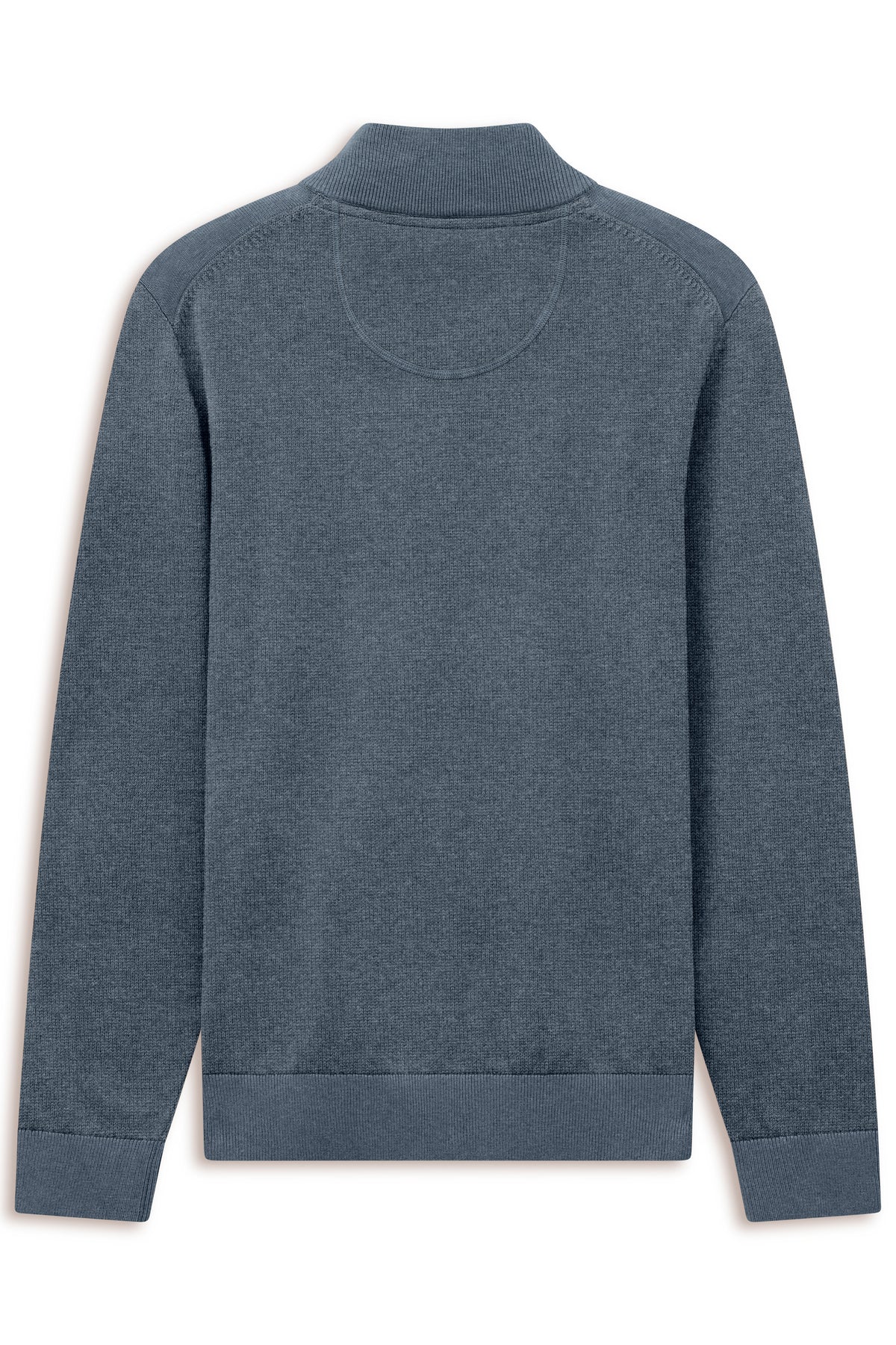 Bugatti Quarter Zip Knitwear - Air Force Blue