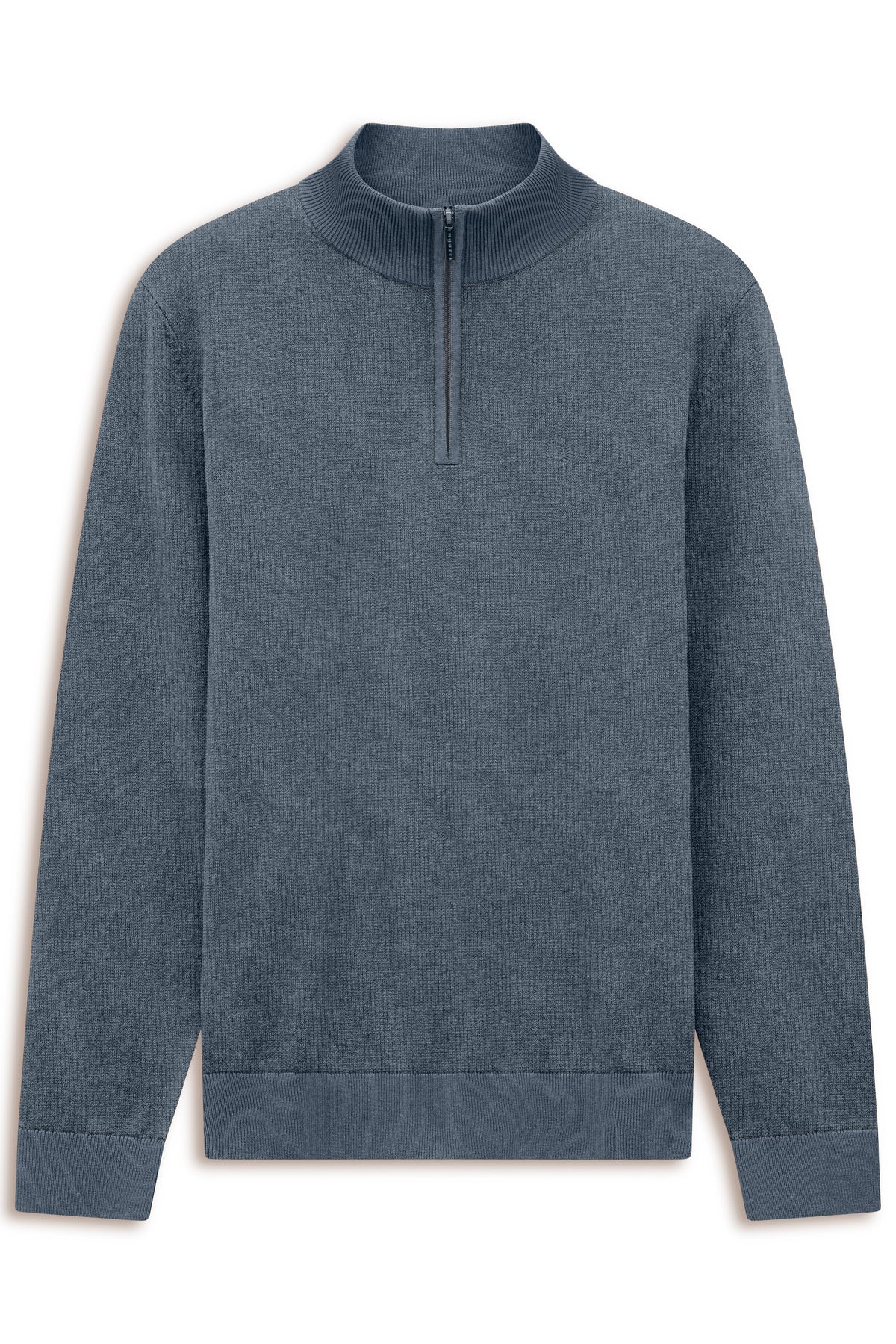 Bugatti Quarter Zip Knitwear - Air Force Blue