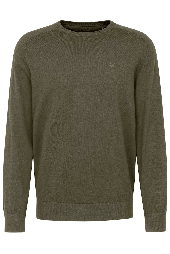 Bugatti Round Neck Knitwear - Green