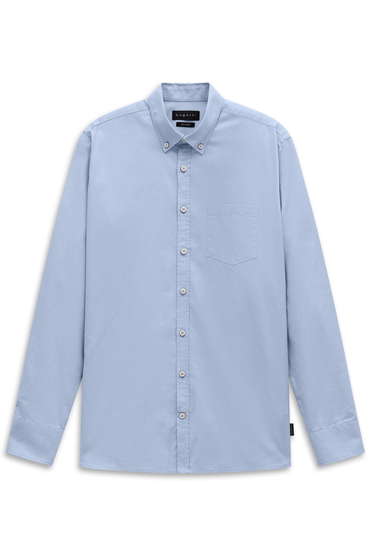 Bugatti Shirt - Plain Blue