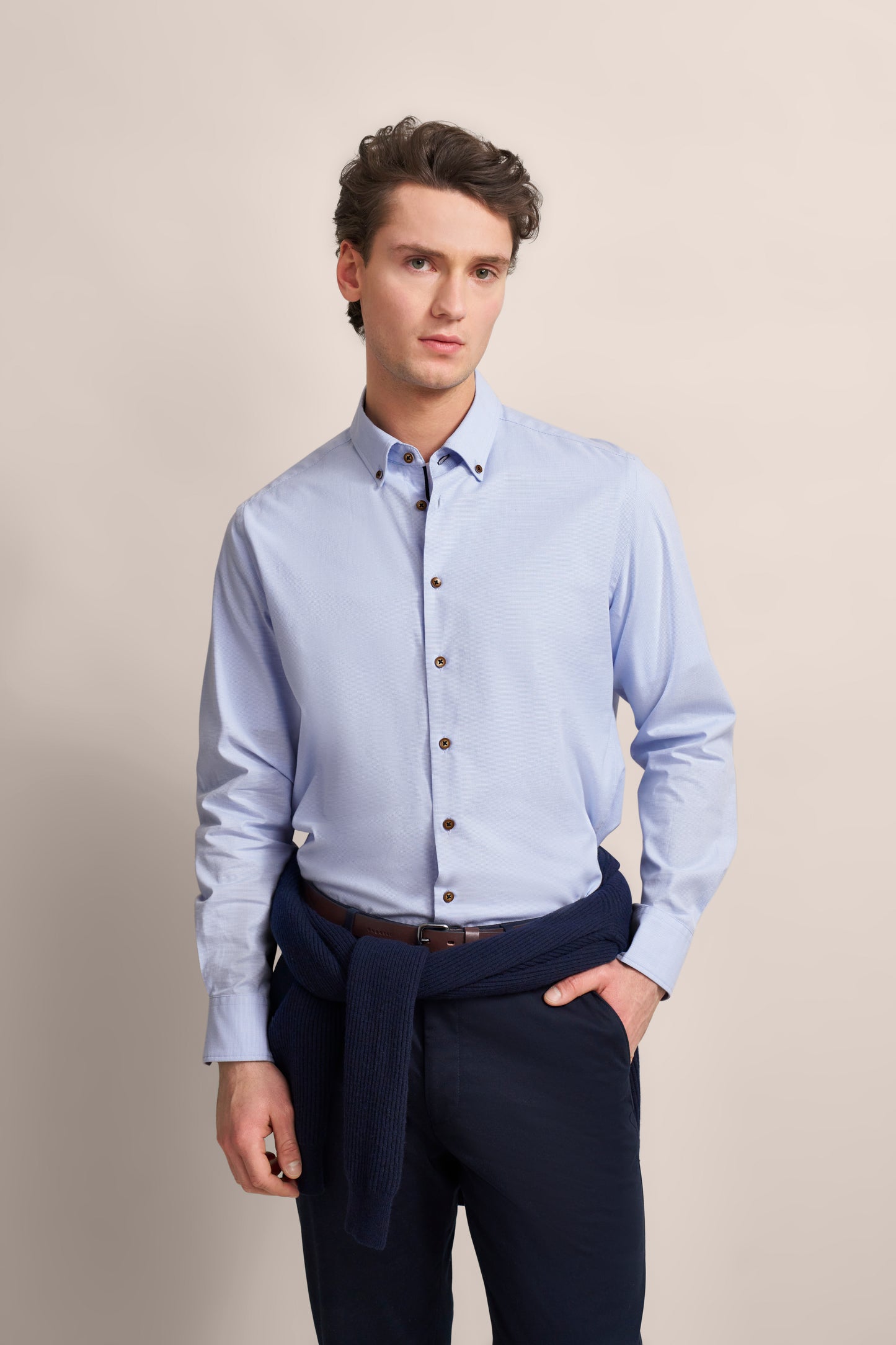 Bugatti Casual Shirt - Pale Blue