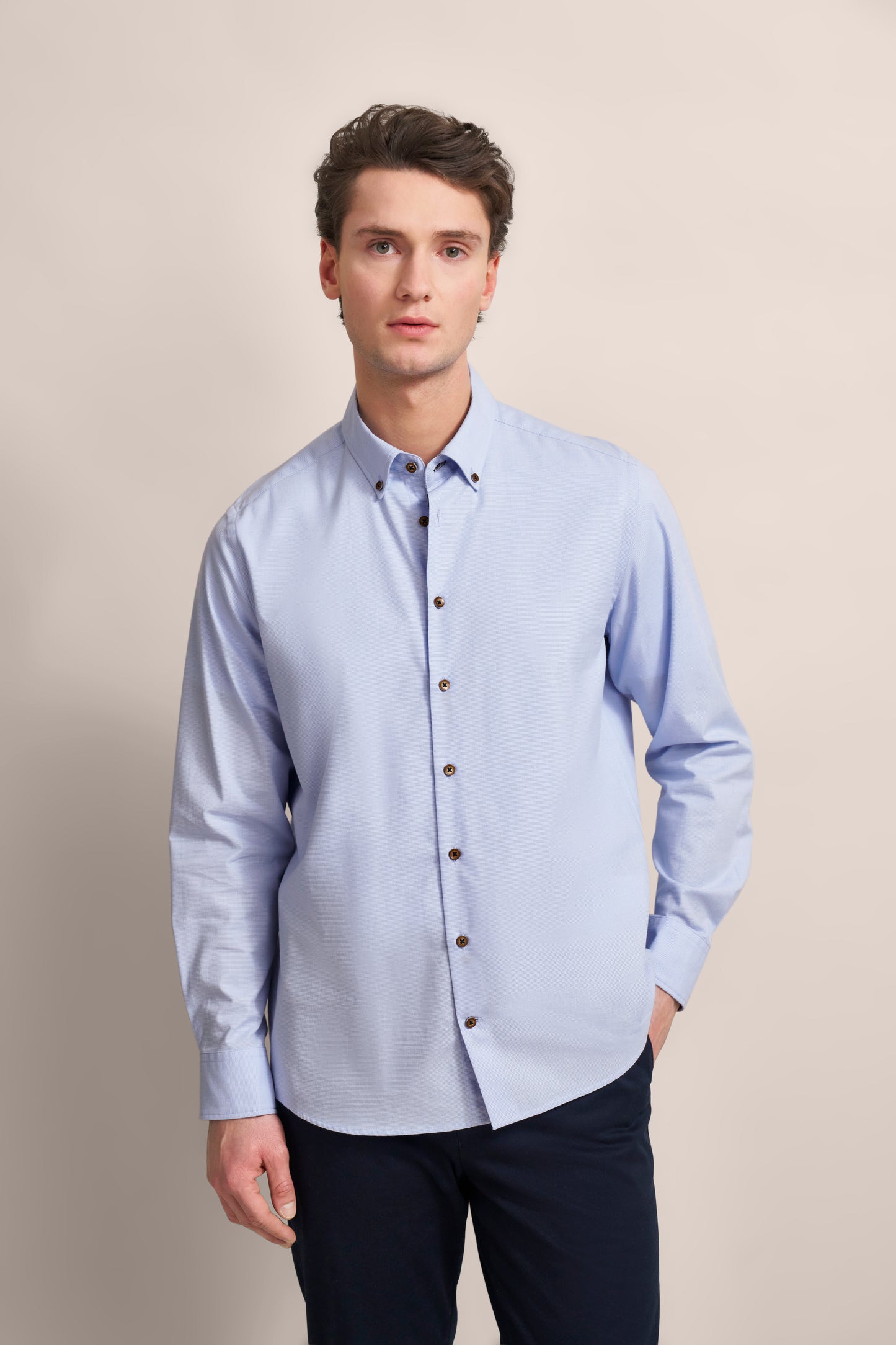 Bugatti Casual Shirt - Pale Blue