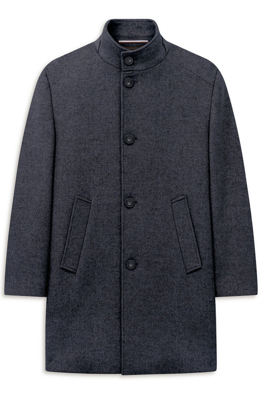 Bugatti Wool Coat - Navy