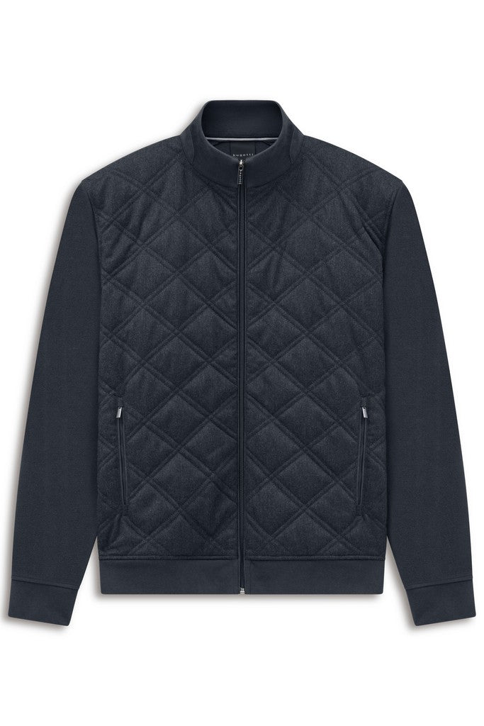 Bugatti Knitted Jacket - Navy