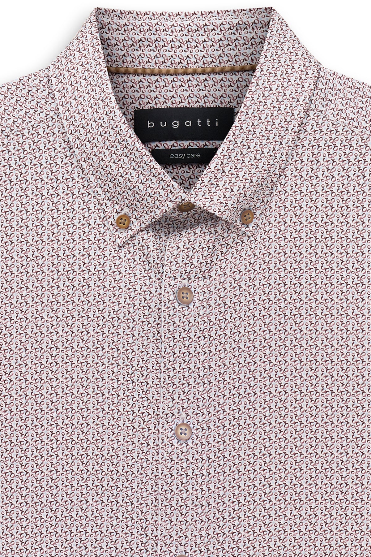 Bugatti Shirt - Wine/Blue