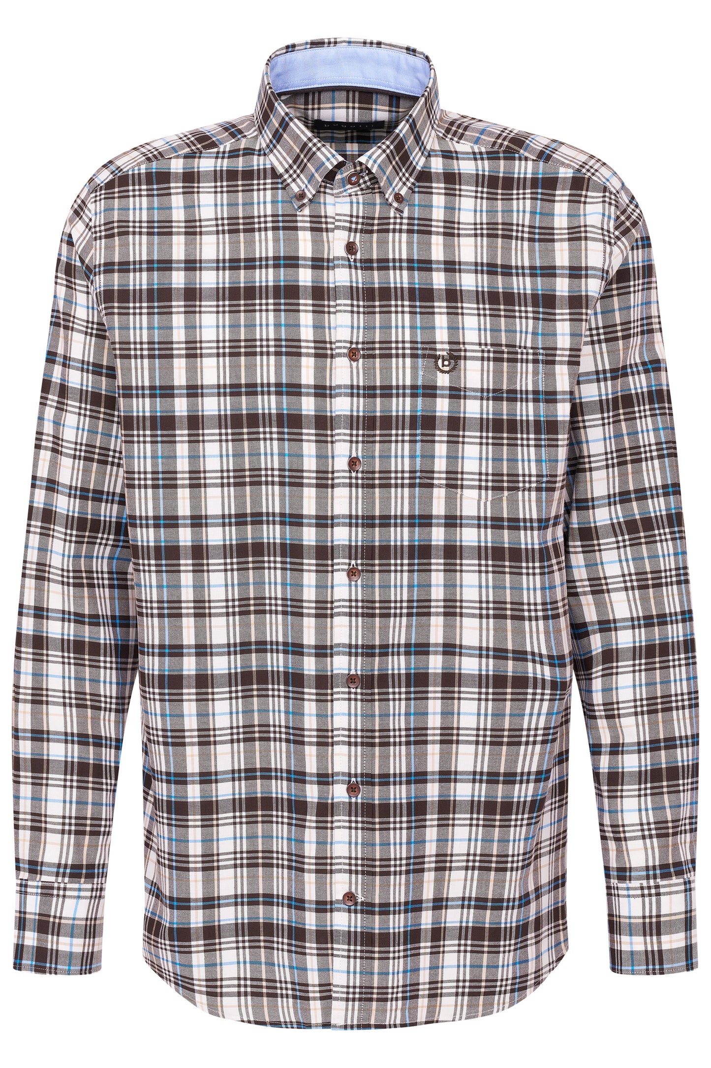 Bugatti Casual Shirt - Brown Check