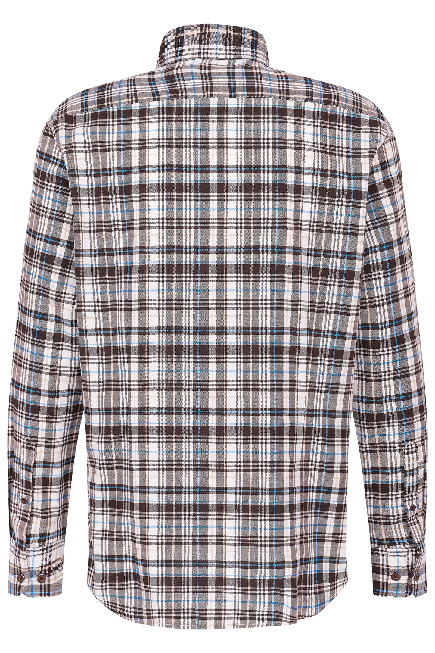 Bugatti Casual Shirt - Brown Check