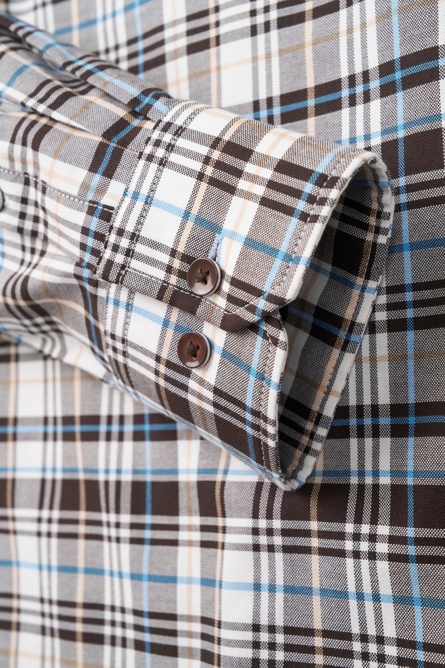 Bugatti Casual Shirt - Brown Check