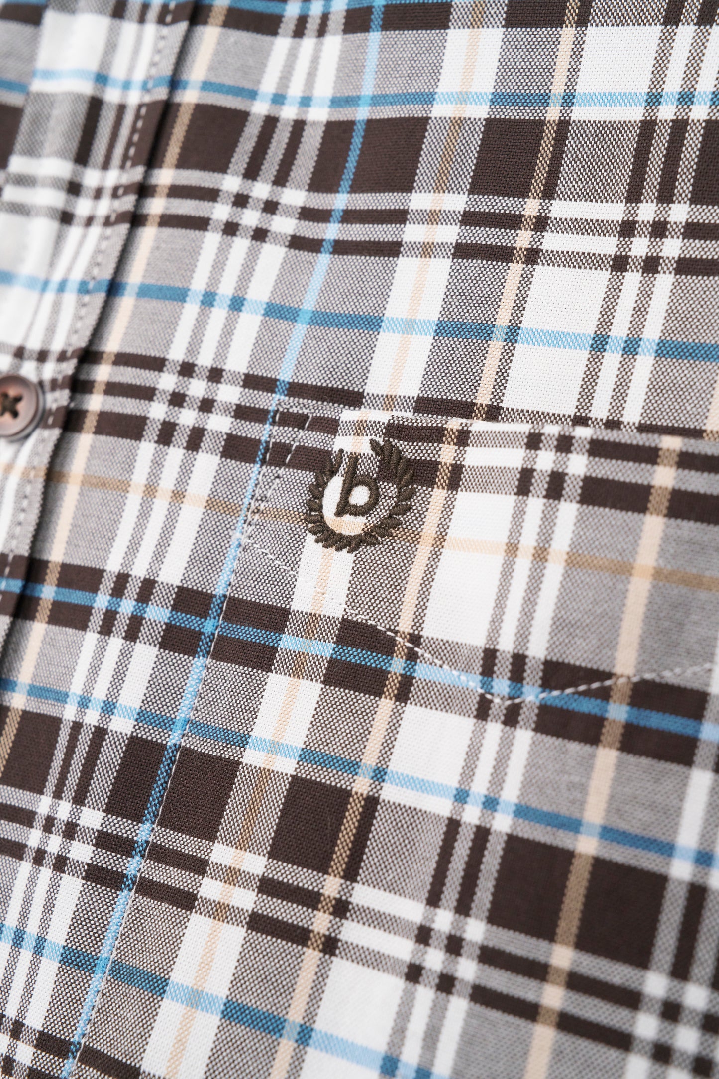 Bugatti Casual Shirt - Brown Check