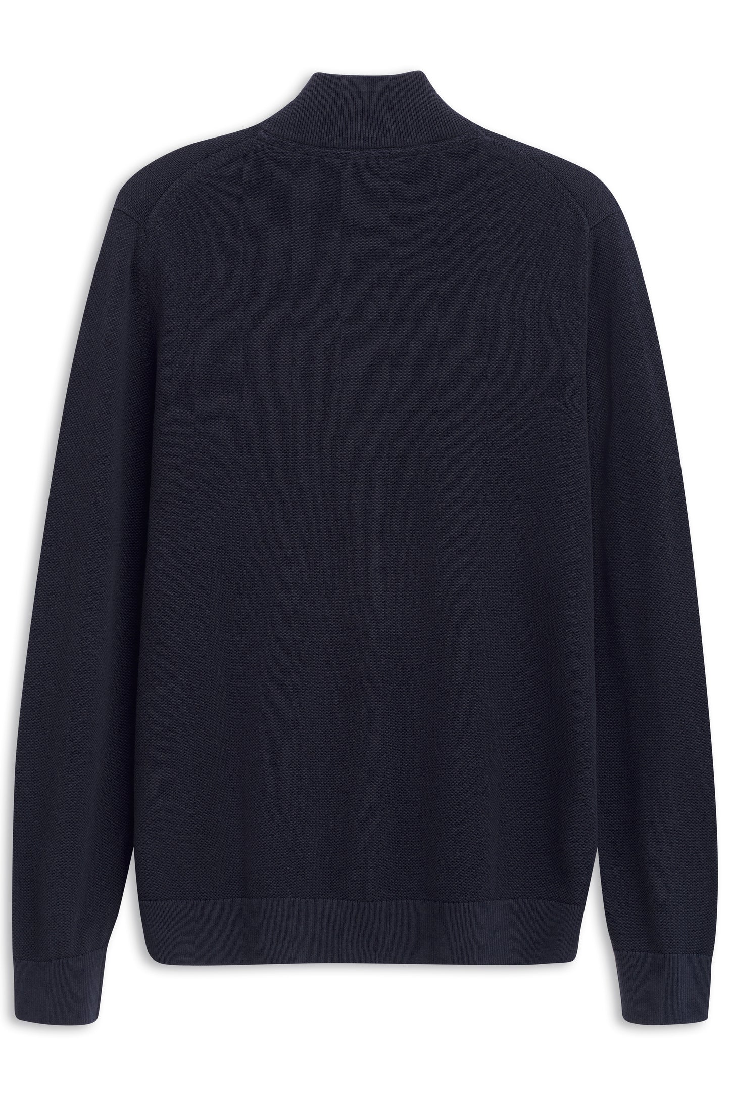 Bugatti Quarter Zip Knitwear - Navy