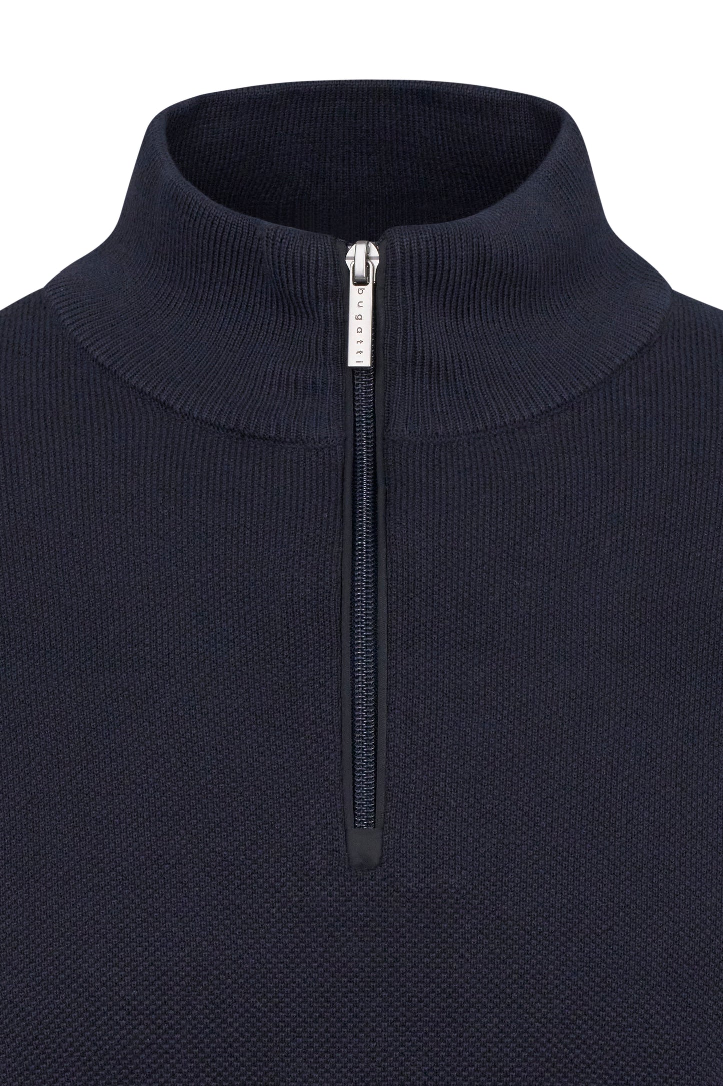 Bugatti Quarter Zip Knitwear - Navy