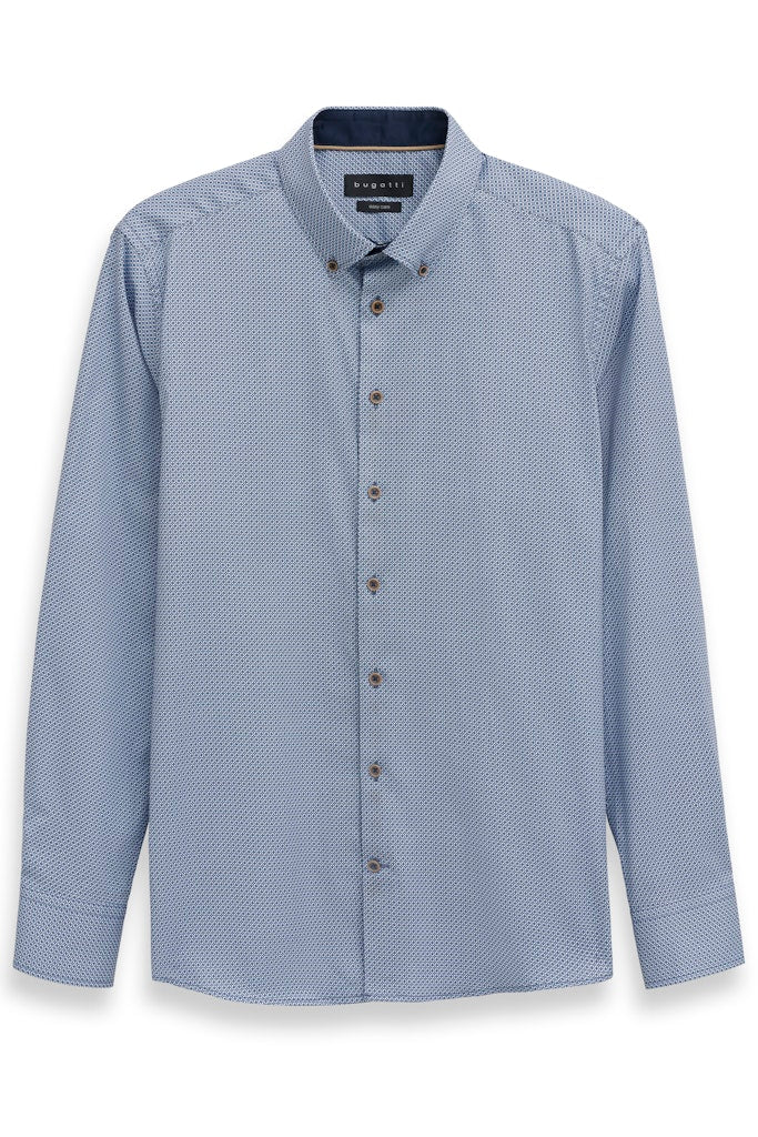 Bugatti Shirt - Navy/Blue Circles
