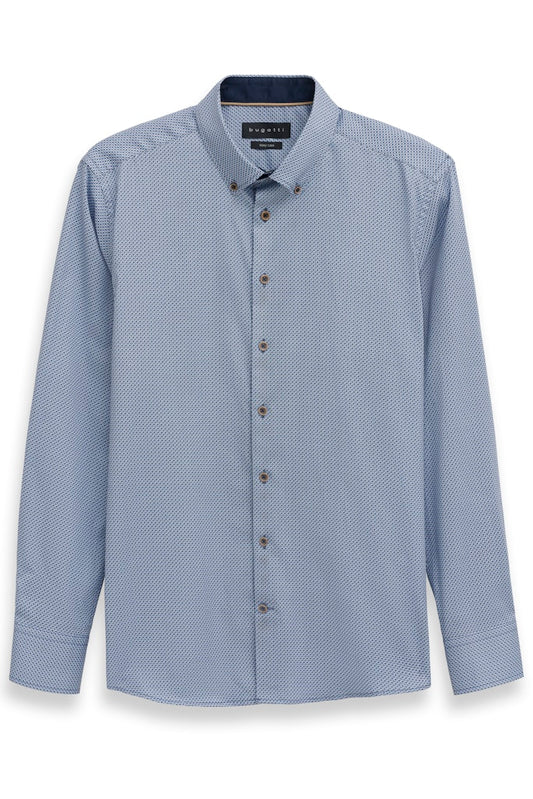 Bugatti Shirt - Navy/Blue Circles