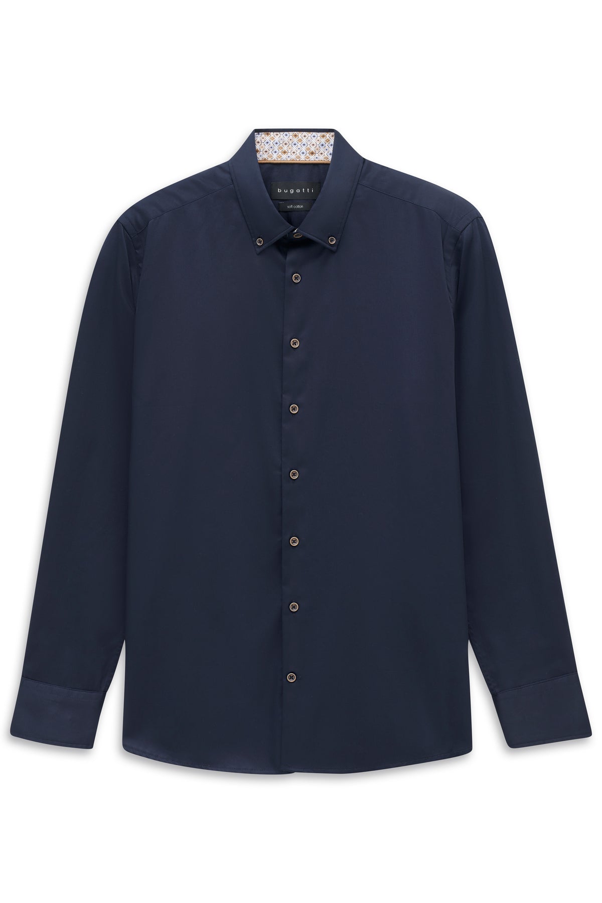 Bugatti Shirt - Plain Navy
