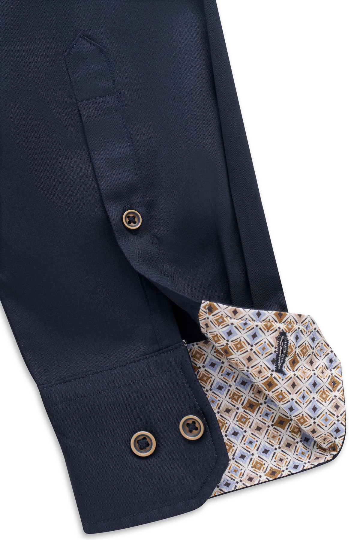 Bugatti Shirt - Plain Navy