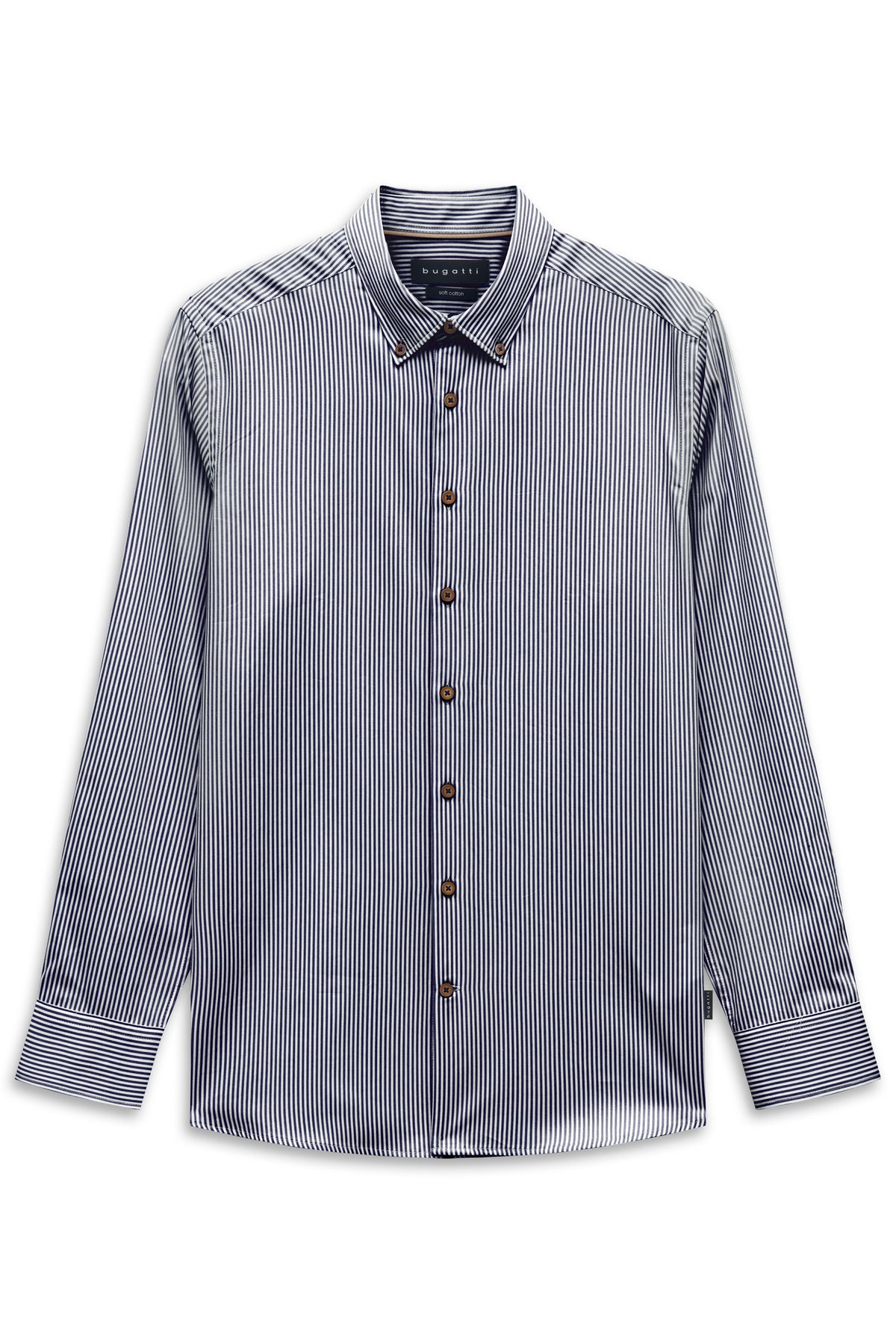 Bugatti Shirt - Navy Stripe