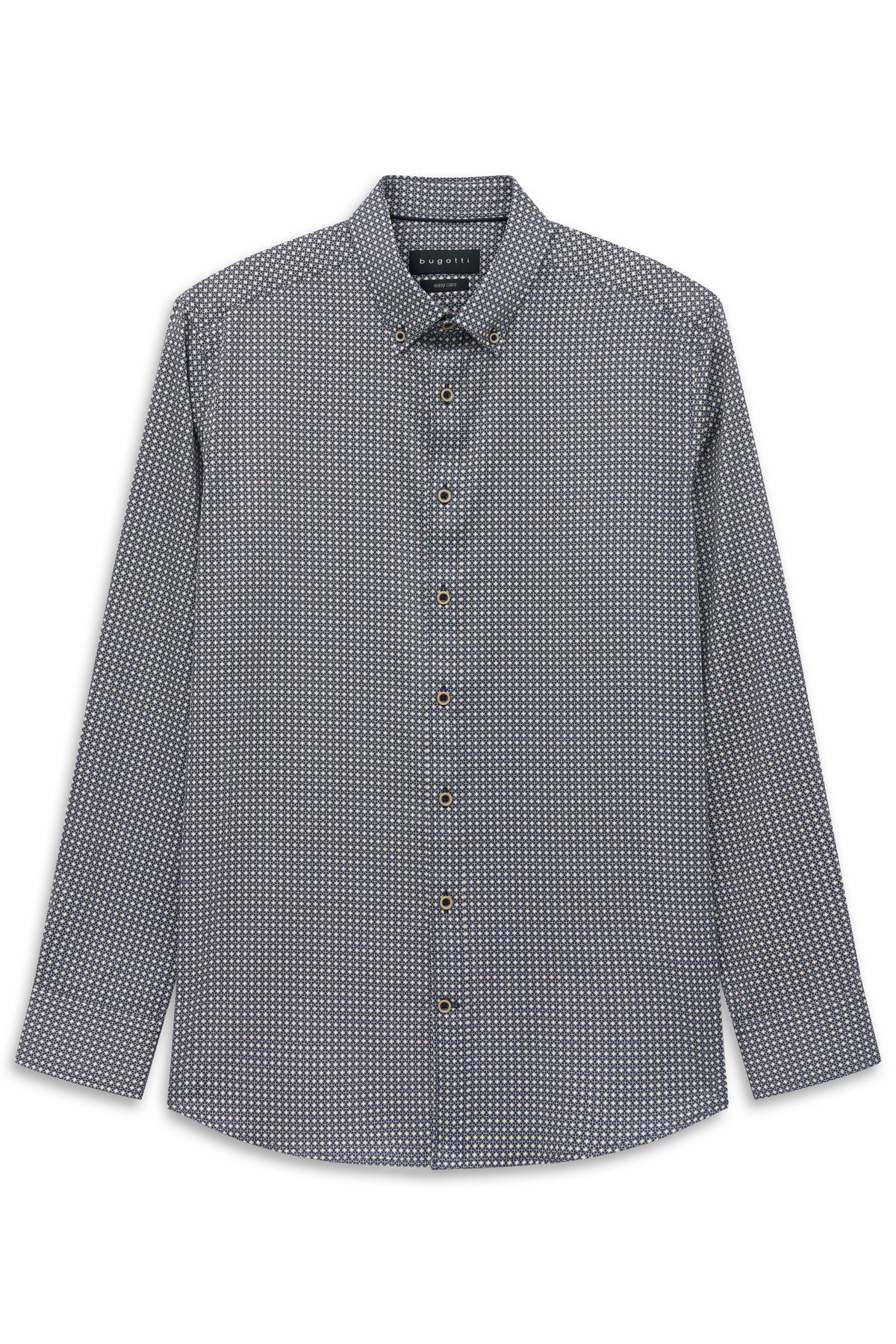 Bugatti Shirt - Blue/Latte