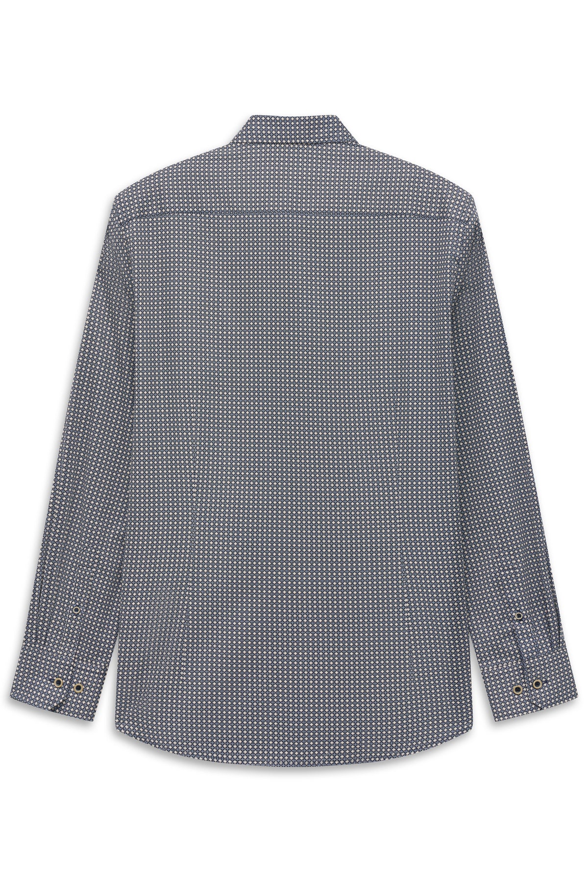 Bugatti Shirt - Blue/Latte