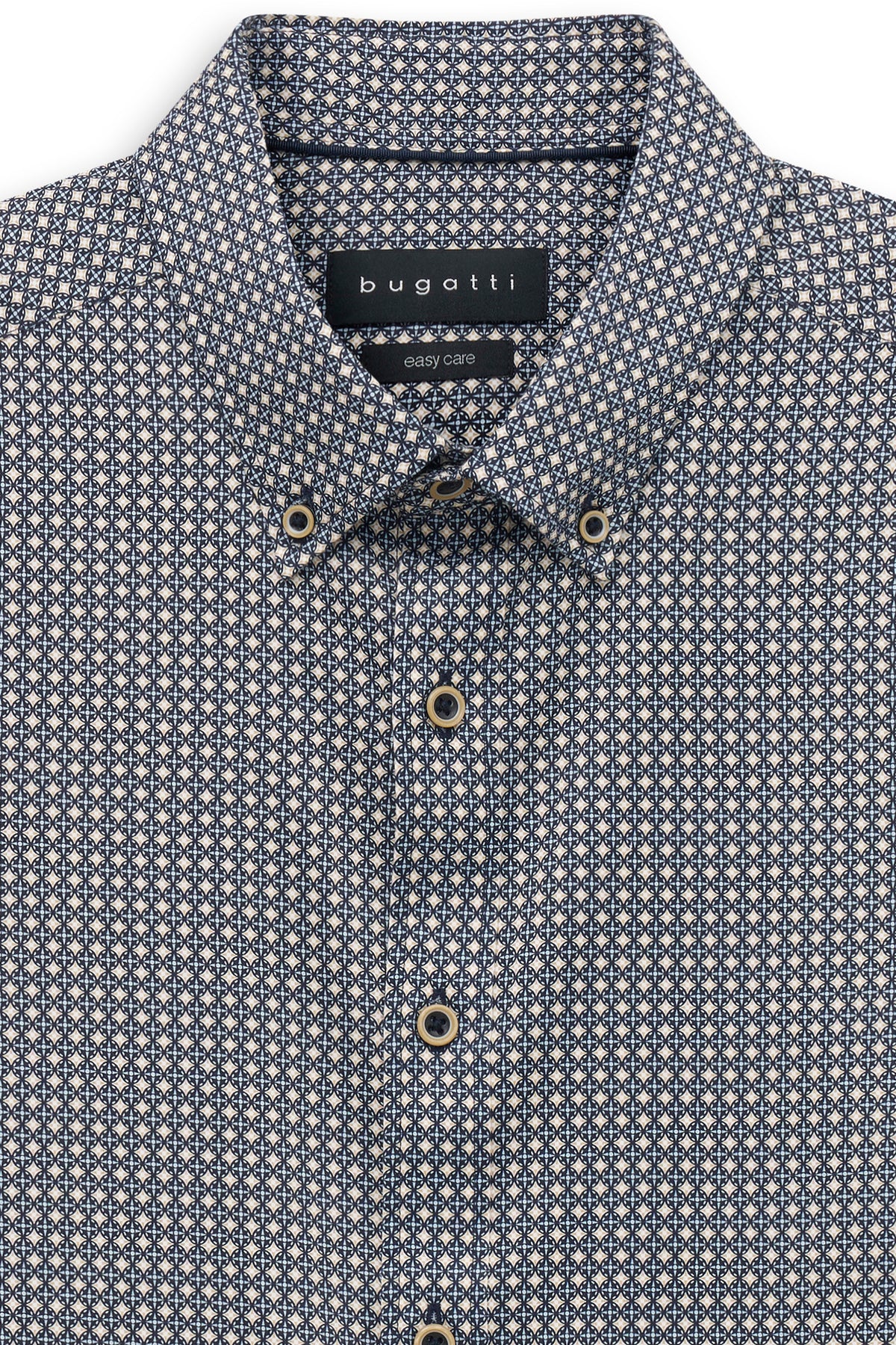 Bugatti Shirt - Blue/Latte