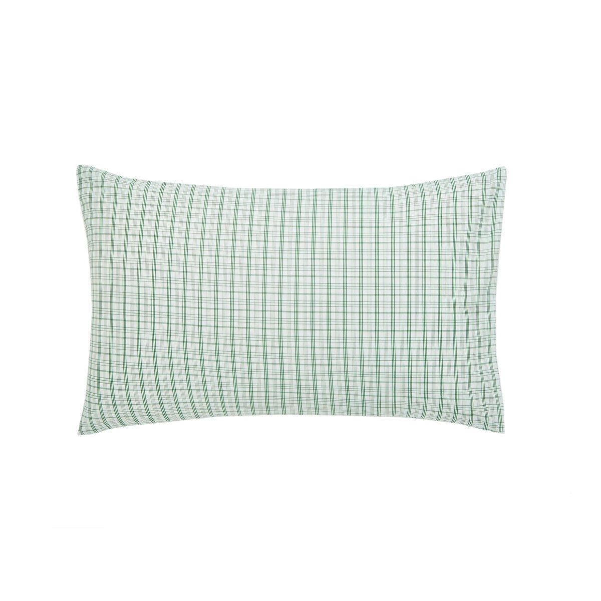 Calico & Chalk Tranquil Check Cover Set - Green