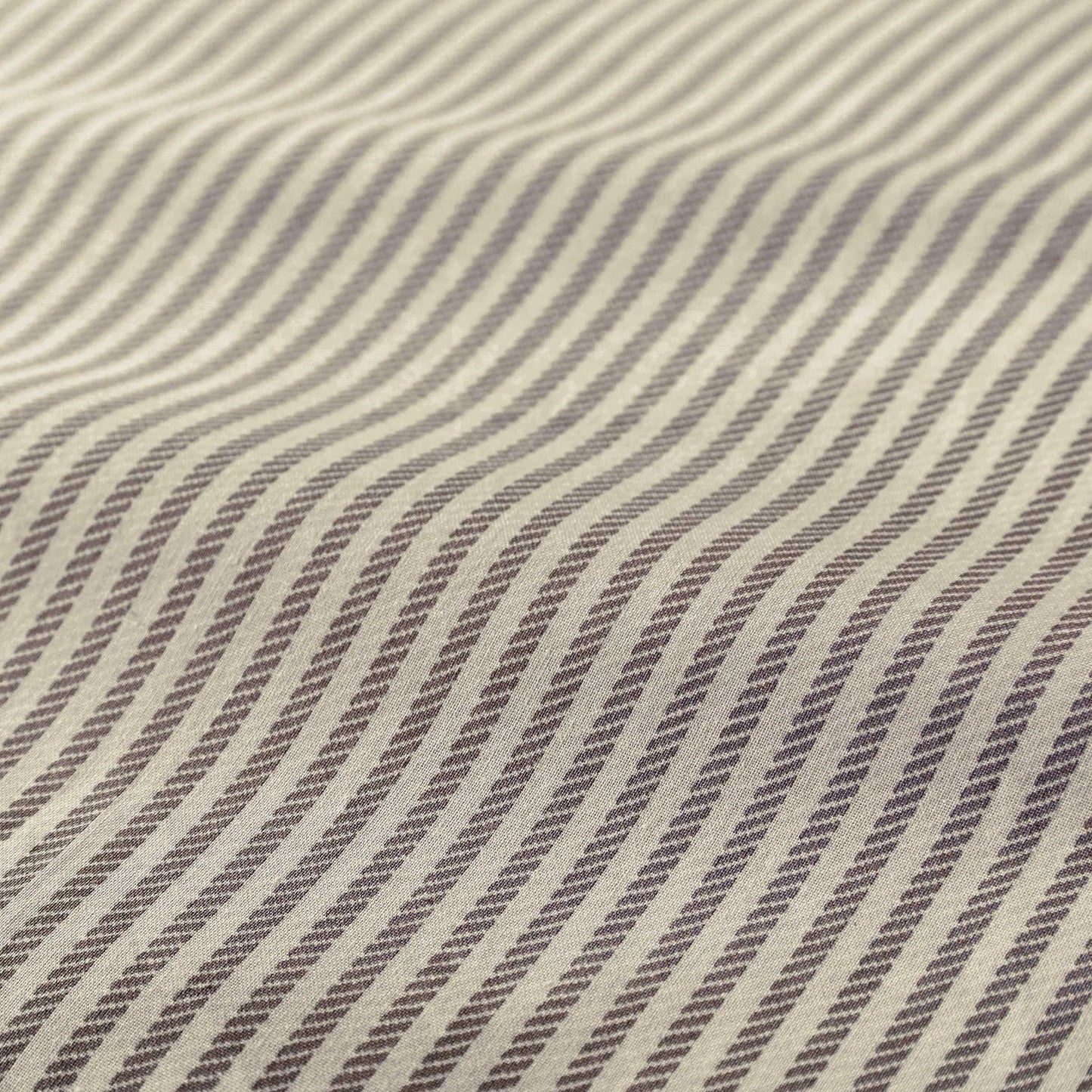 Calico & Chalk Twill Stripe Cover Set - Chocolate