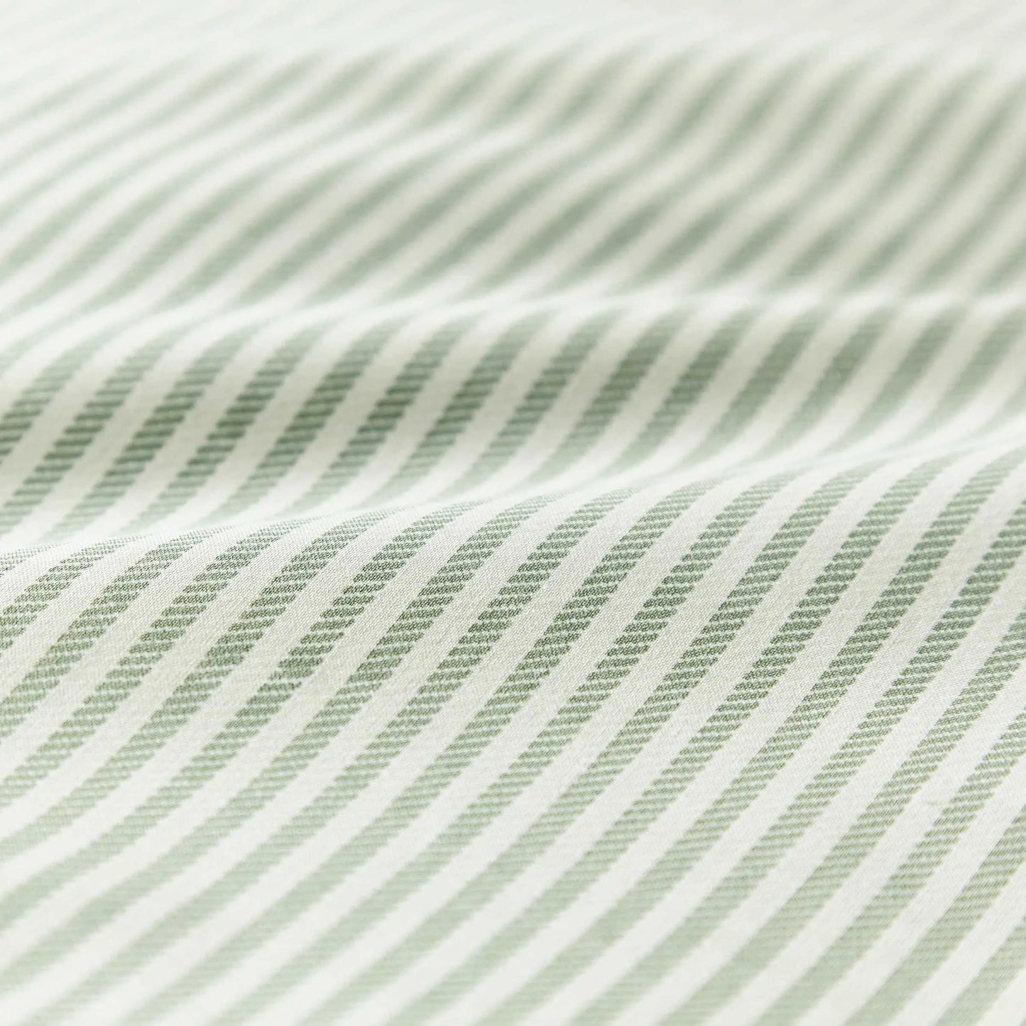 Calico & Chalk Twill Stripe Cover Set - Green
