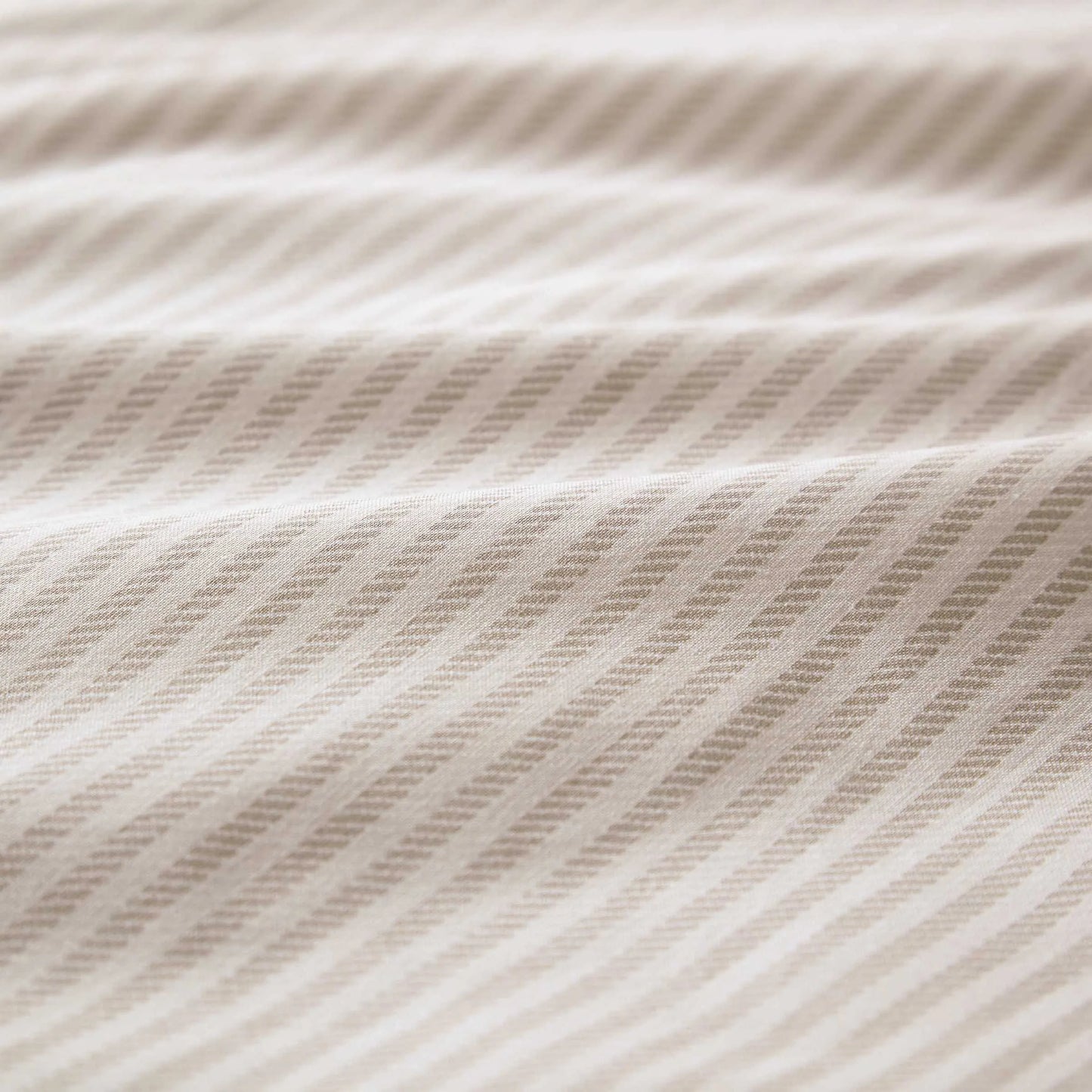 Calico & Chalk Twill Stripe Cover Set - Linen